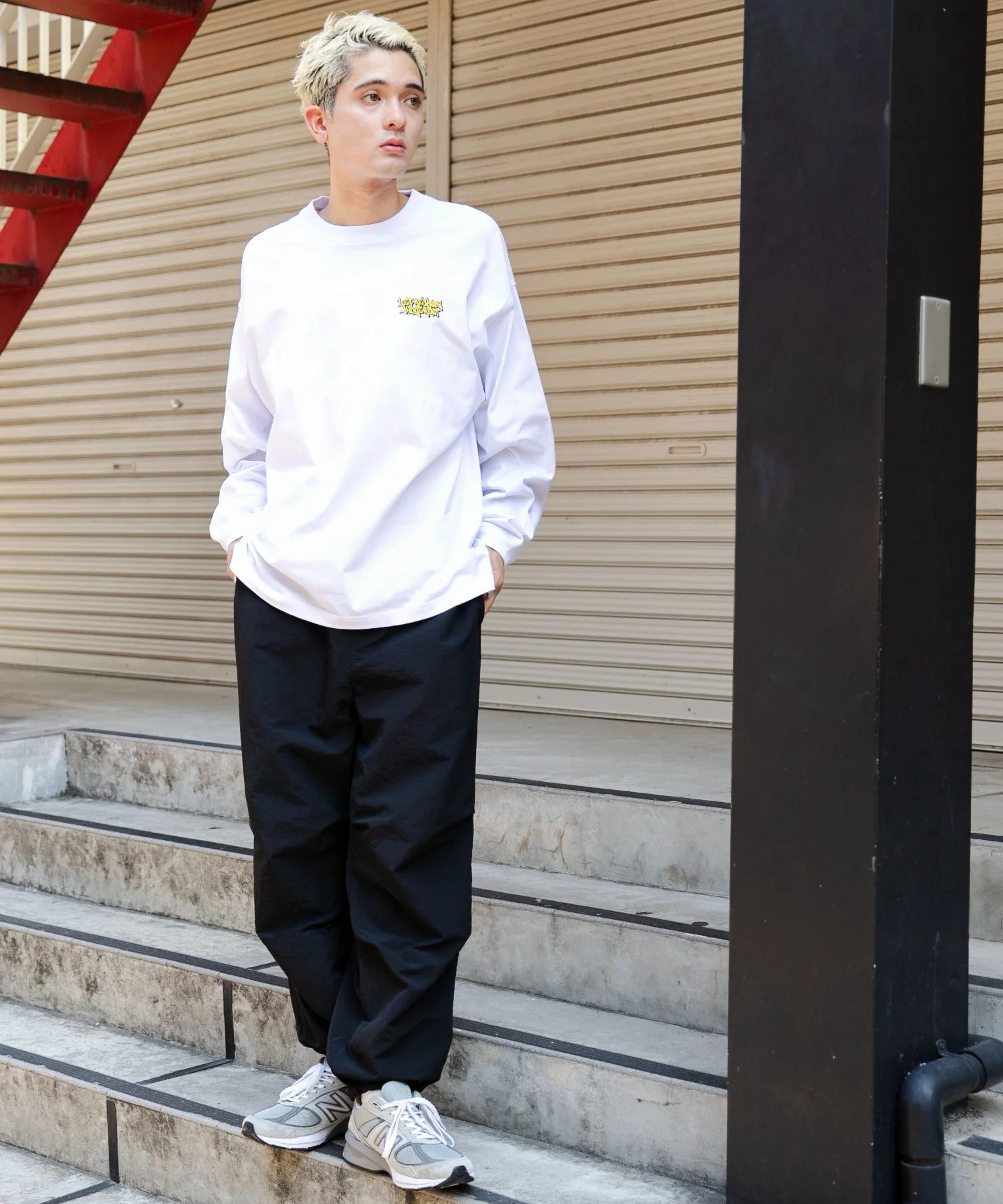 ヘビーウエイトワッペンロゴロンT - Image 13