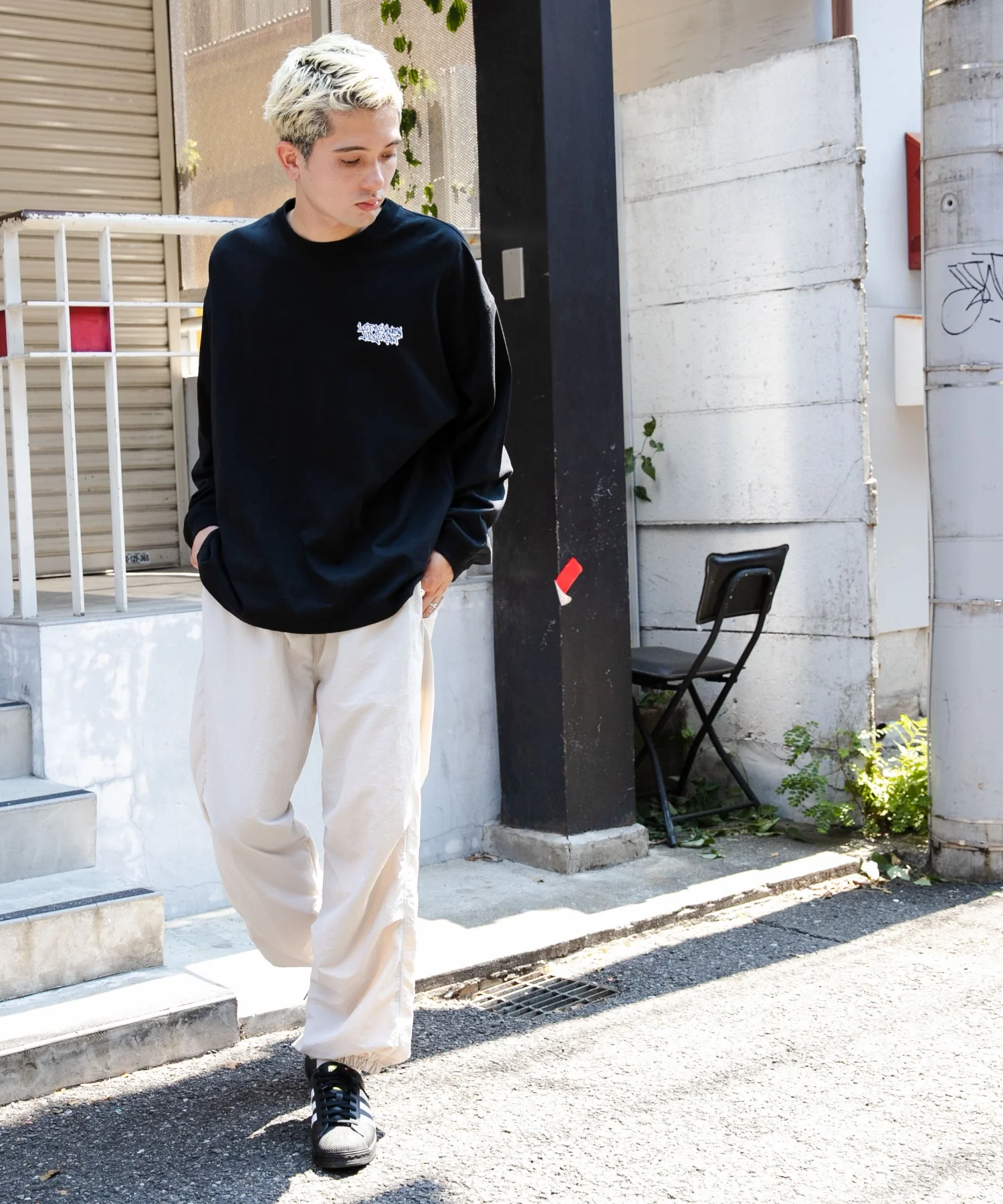 ヘビーウエイトワッペンロゴロンT - Image 15