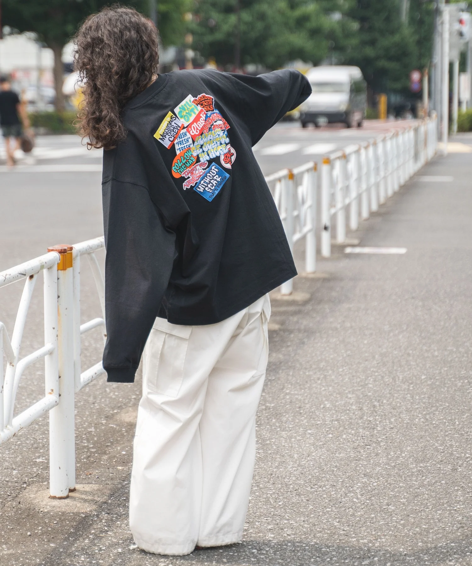 ヘビーウエイトワッペンロゴロンT - Image 16