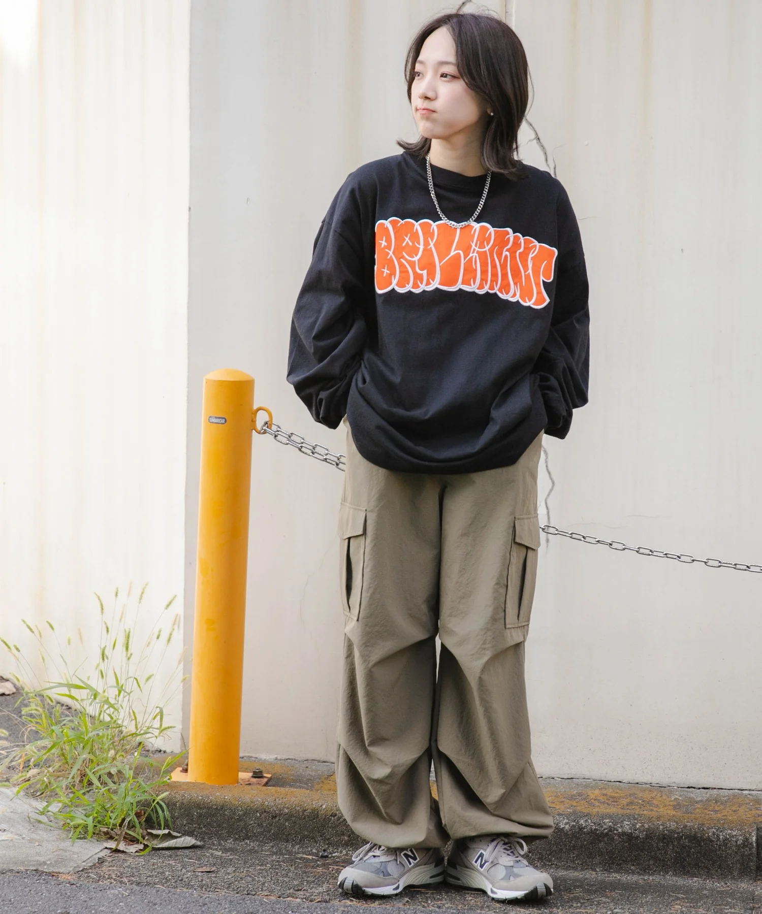 アクセ付きグラフィックロンT - Image 32