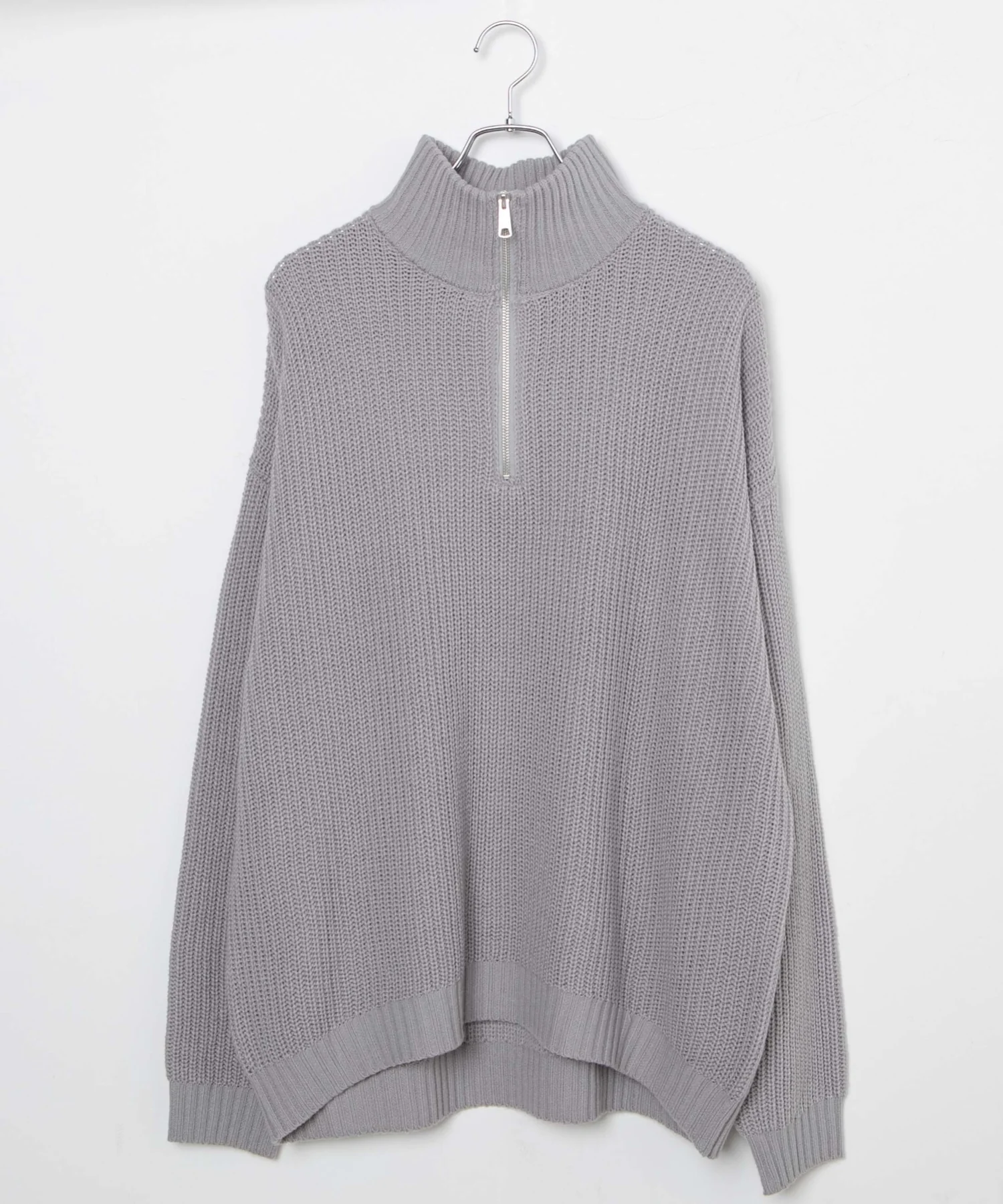 ルーズフィットハーフZIPプルオーバー - Image 45