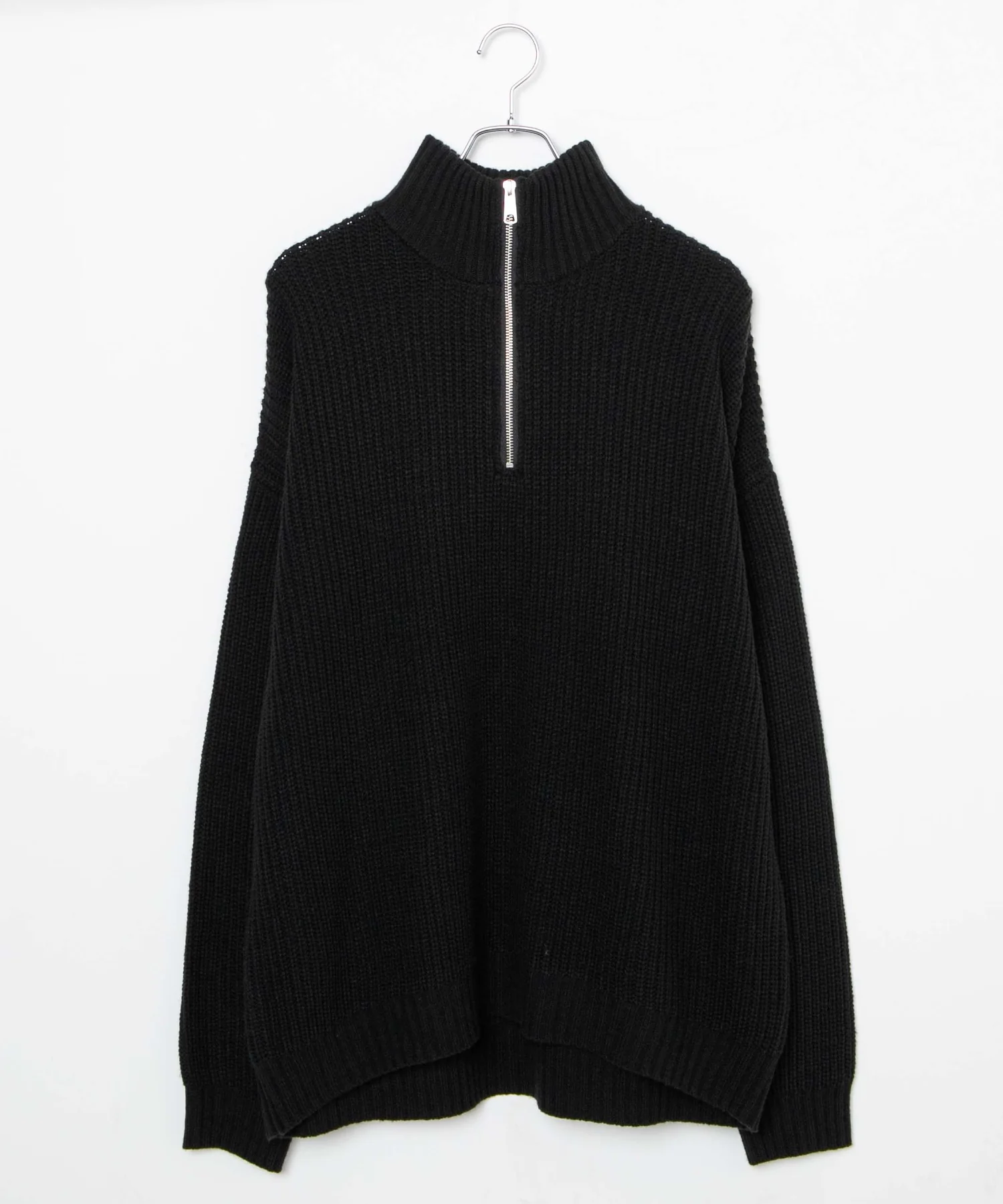 ルーズフィットハーフZIPプルオーバー - Image 46