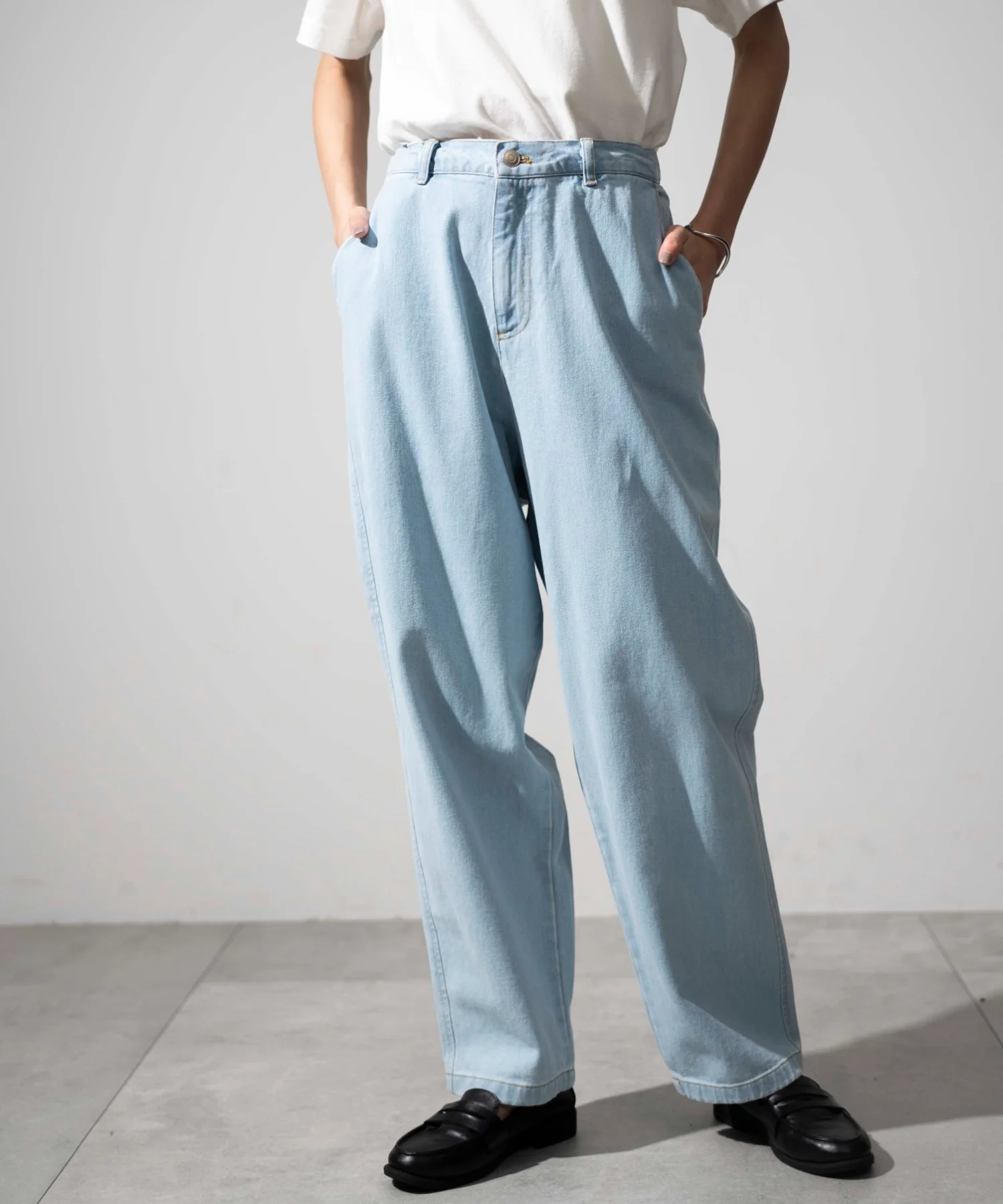 デニムイージーワイドパンツ - Image 10
