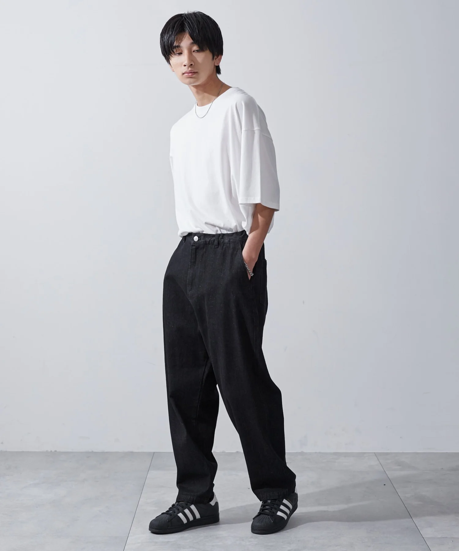 デニムイージーワイドパンツ - Image 18