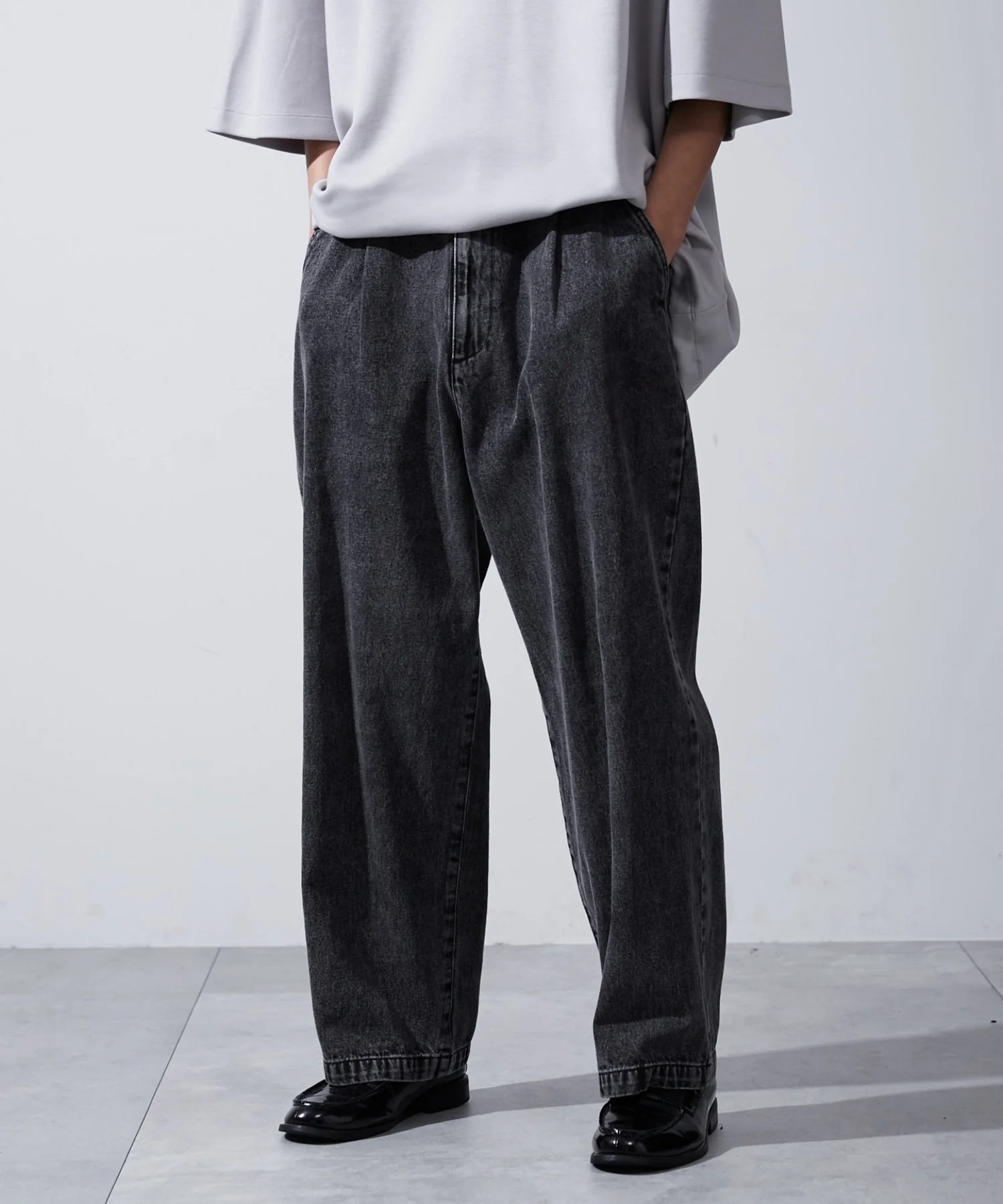 デニムイージーワイドパンツ - Image 27