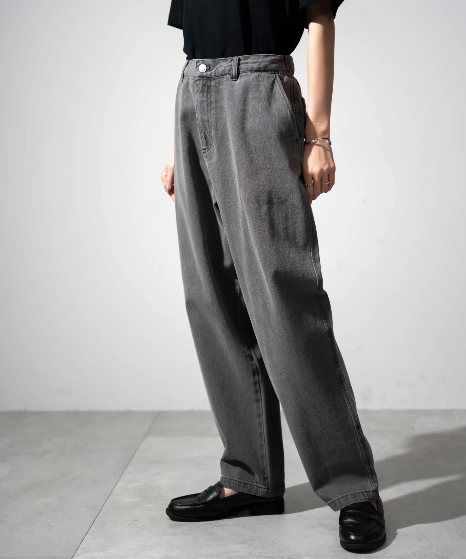 デニムイージーワイドパンツ - Image 33