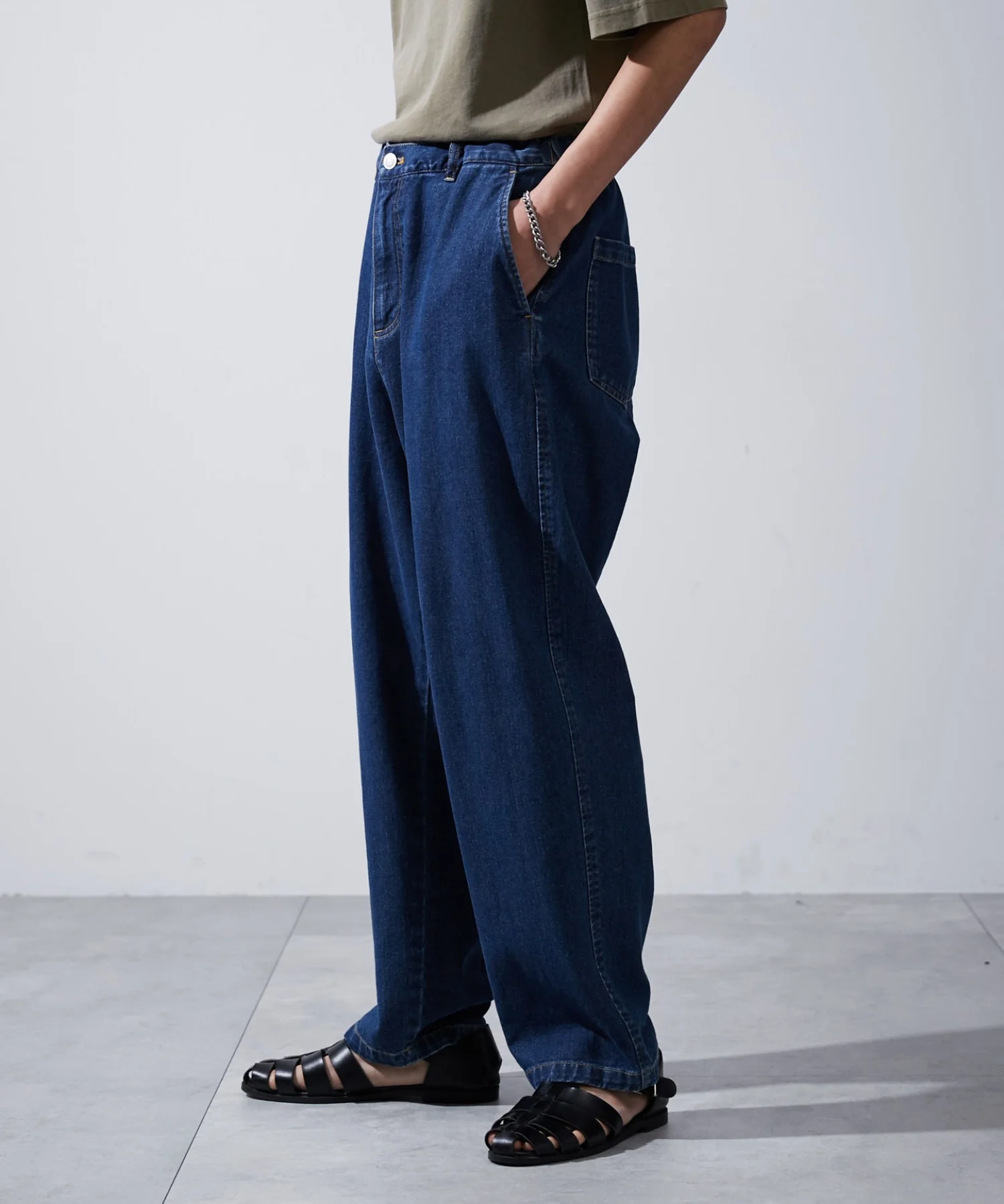 デニムイージーワイドパンツ - Image 37