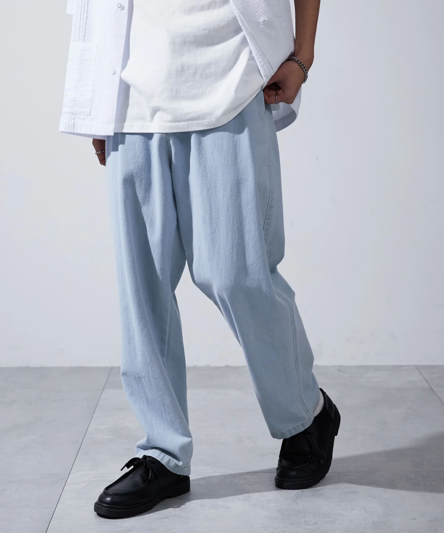 デニムイージーワイドパンツ - Image 7