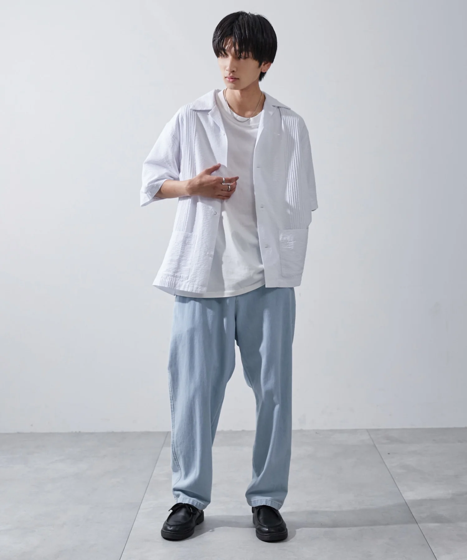 デニムイージーワイドパンツ - Image 9