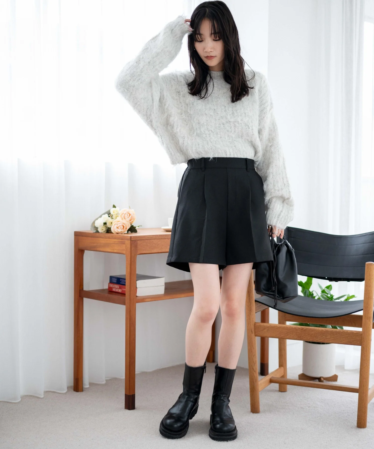 タックショートパンツ - Image 6