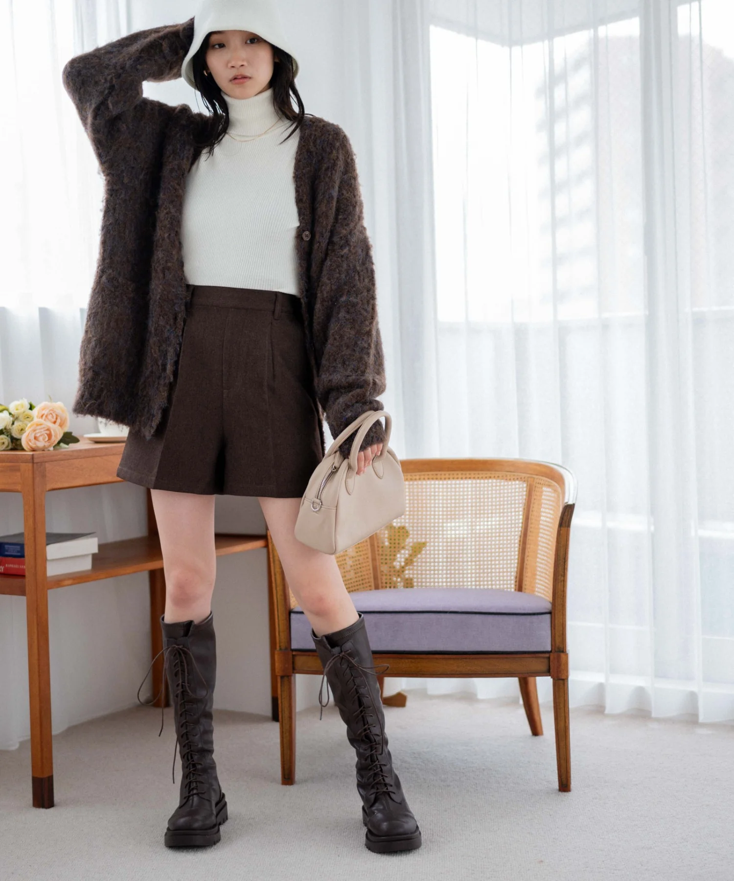 タックショートパンツ - Image 8