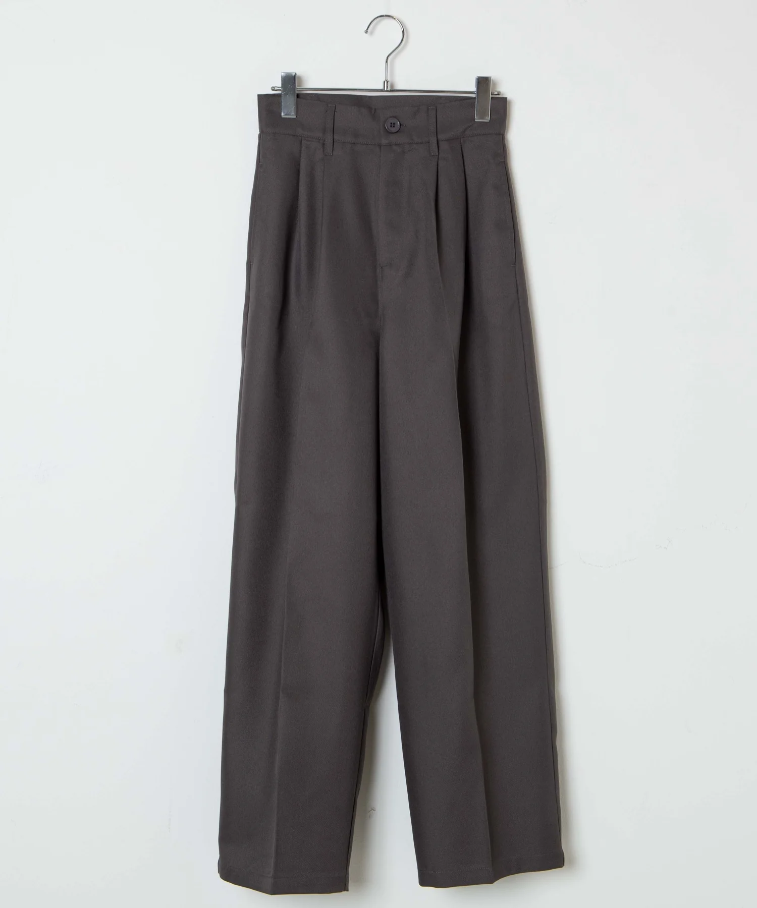 ハイウエストセンタープレスワイドパンツ - Image 35