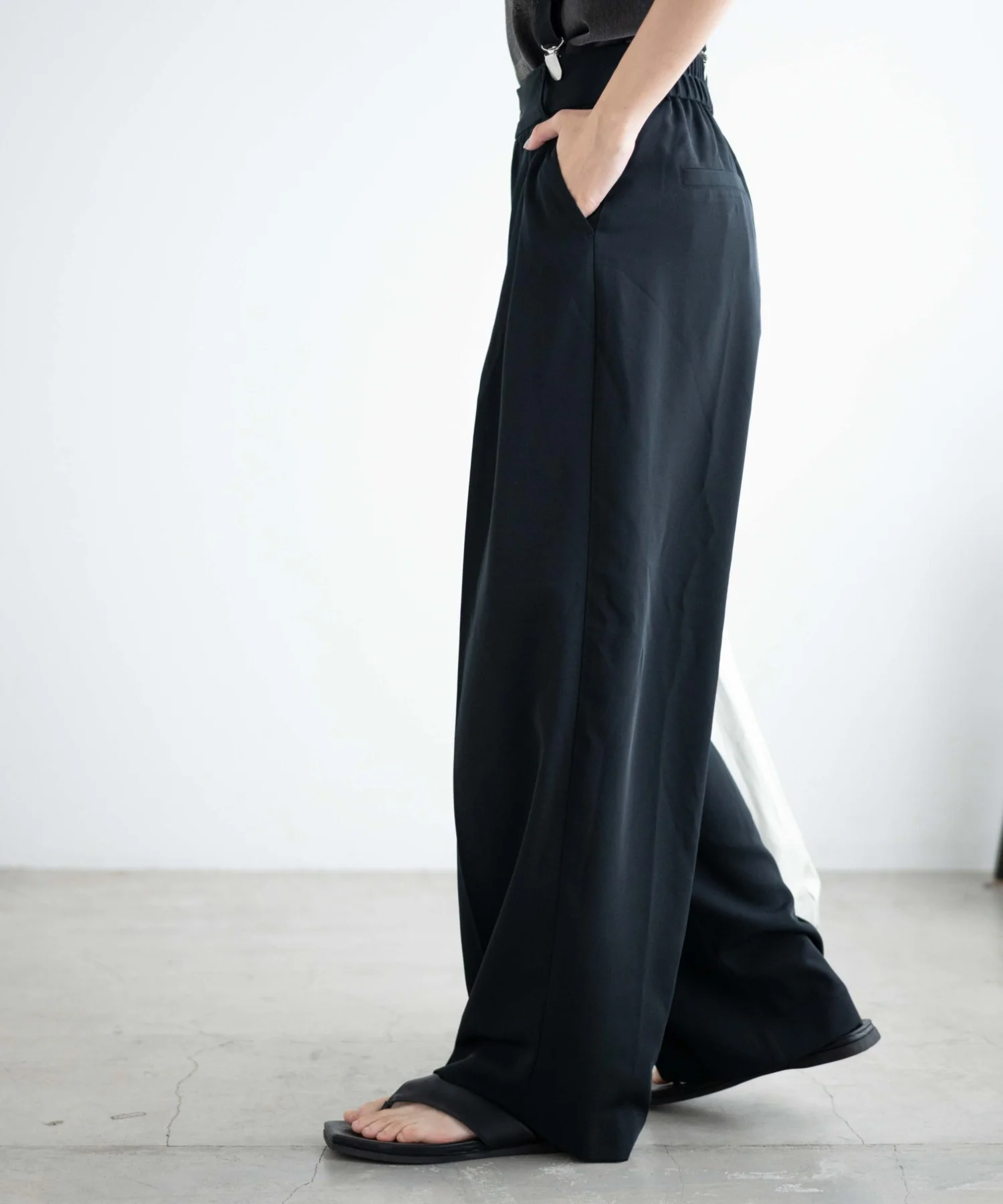 サスペンダー付タックスラックス - Image 17