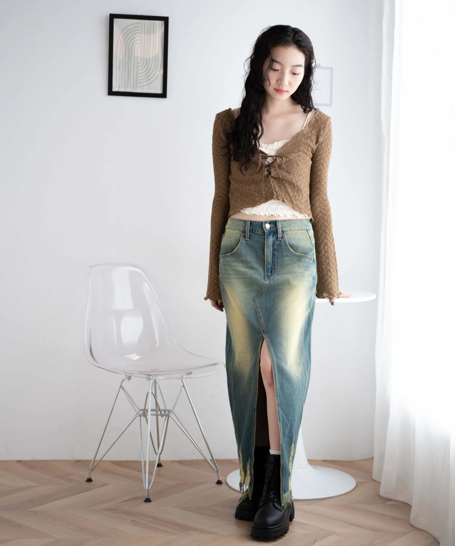 レースアップショートブーツ - Image 19
