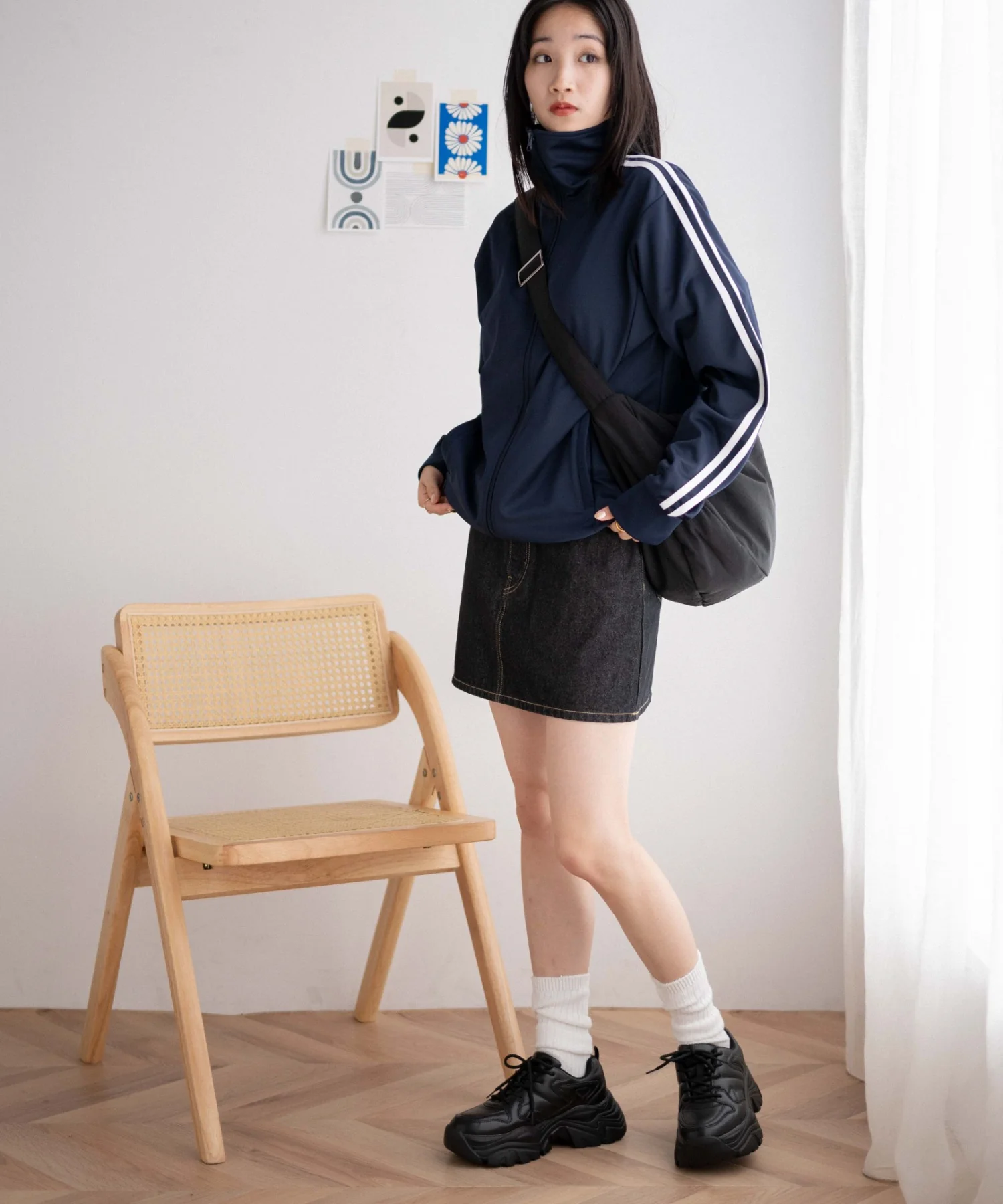厚底ダッドスニーカー - Image 5