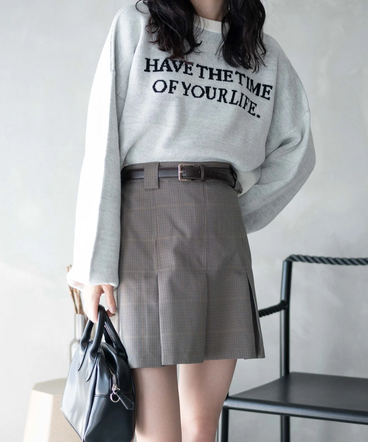 ベルト付プリーツミニスカパン - Image 12