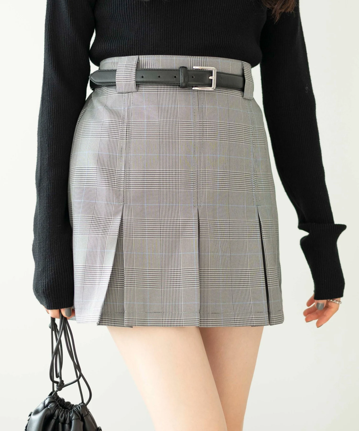 ベルト付プリーツミニスカパン - Image 16