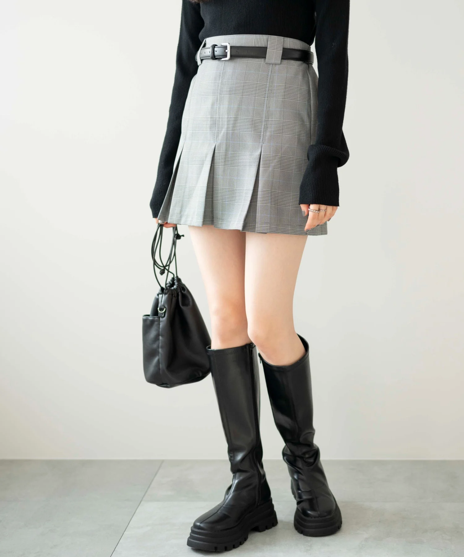ベルト付プリーツミニスカパン - Image 17
