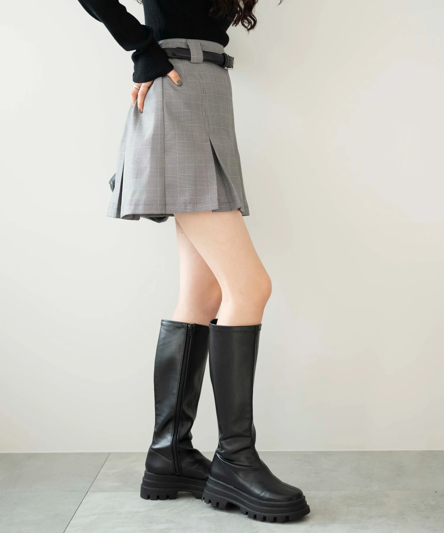 ベルト付プリーツミニスカパン - Image 19
