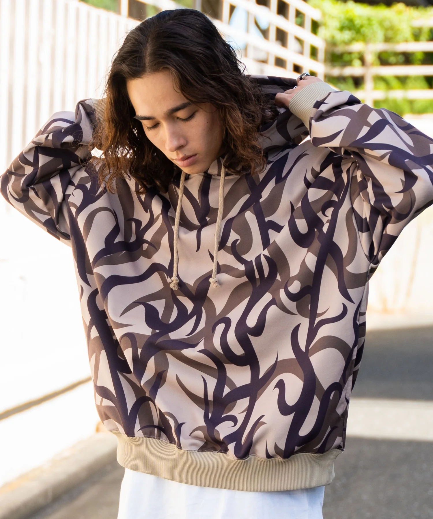 総柄BIGプルパーカー - Image 40