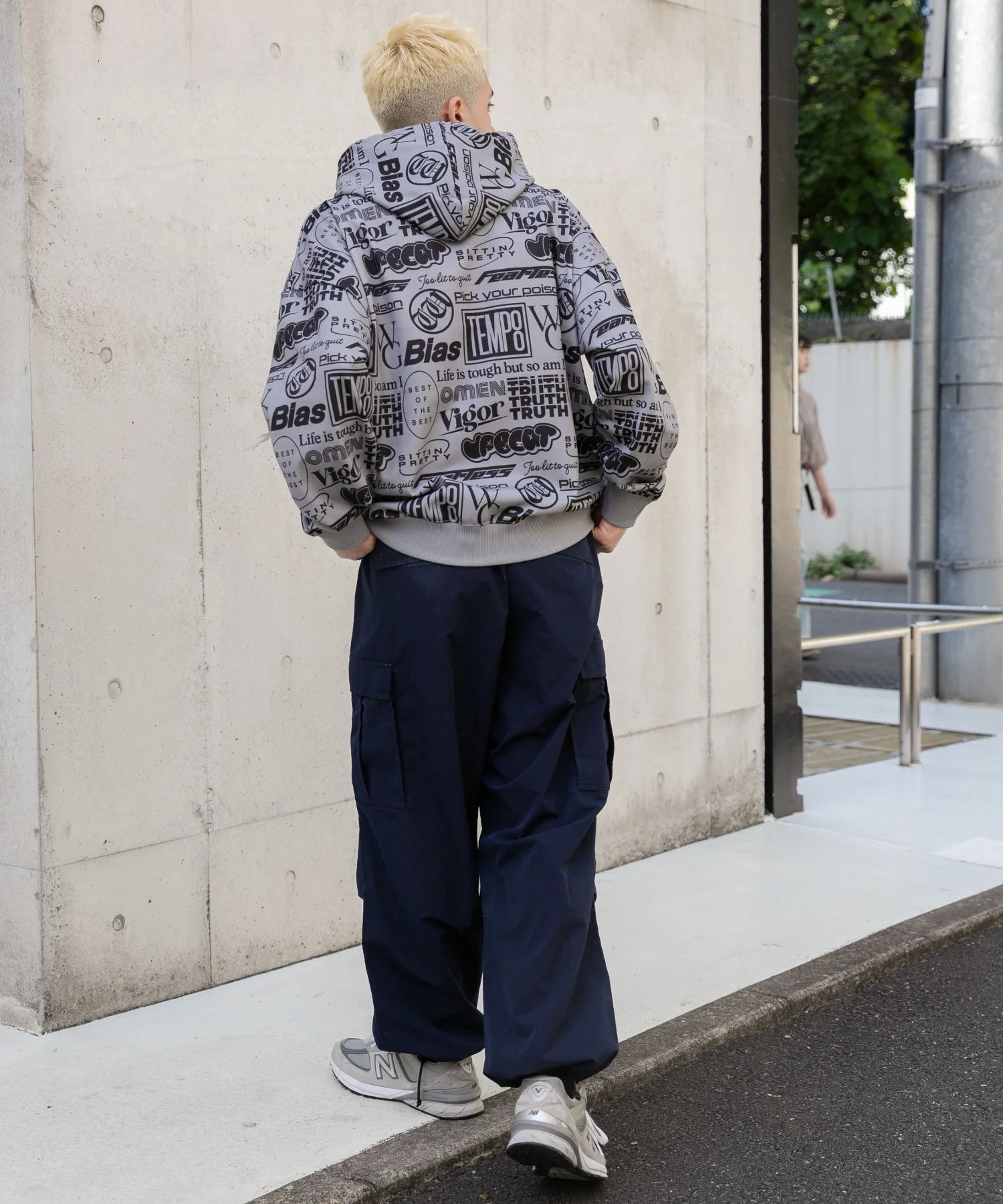総柄BIGプルパーカー - Image 65