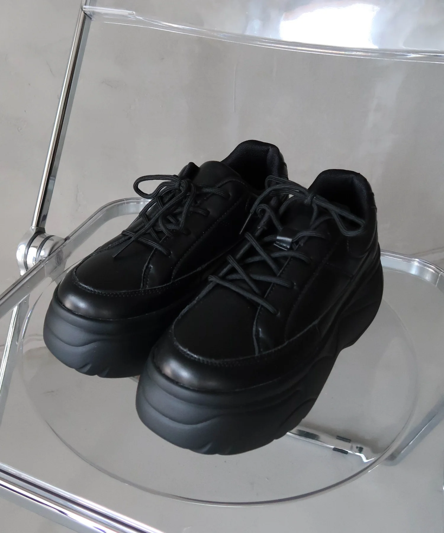 【XLサイズ展開あり】ボリュームスニーカー - Image 3