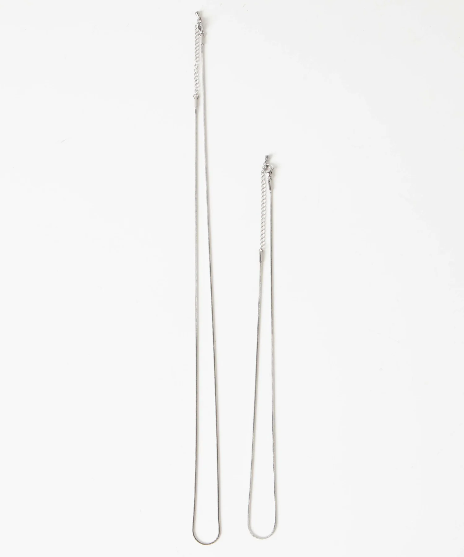 ステンレスシンプルチェーンネックレス40㎝ - Image 12