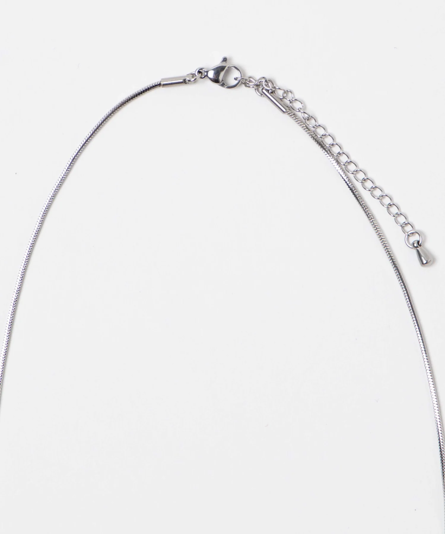 ステンレスシンプルチェーンネックレス40㎝ - Image 8