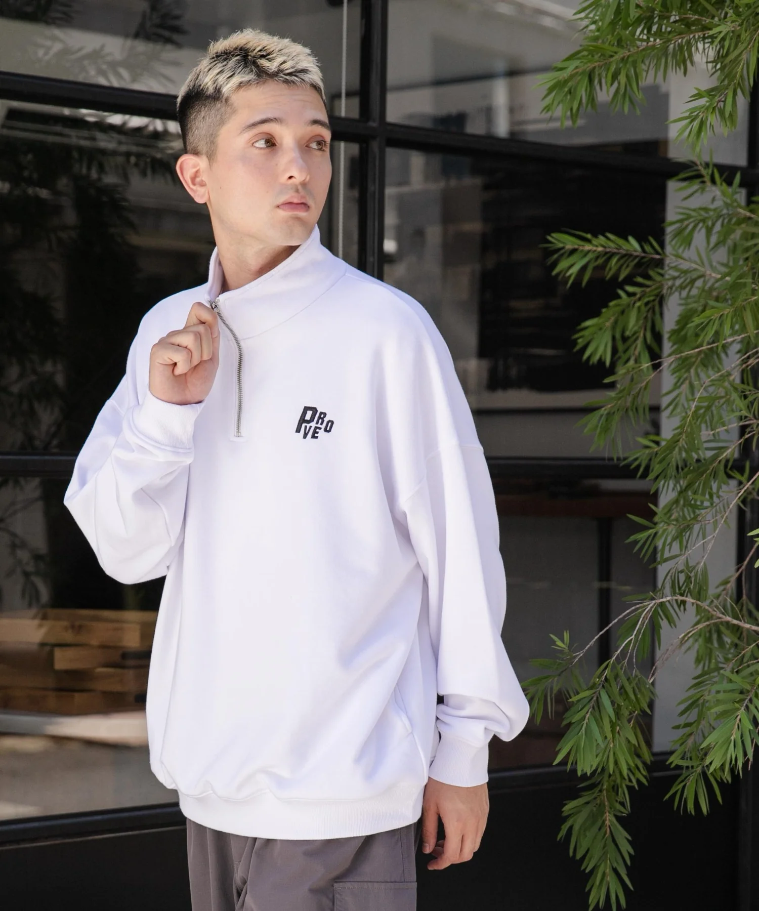 ヘビーウエイトハーフZIPワンポイントPO - Image 12