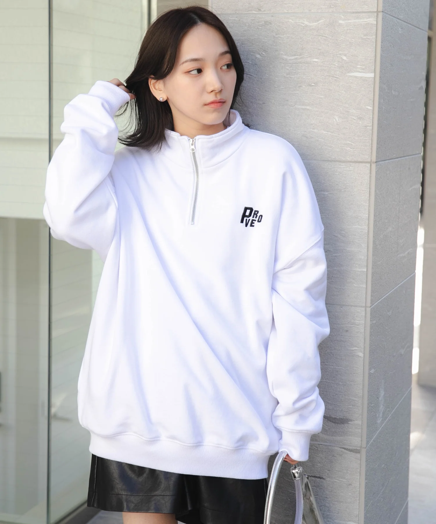 ヘビーウエイトハーフZIPワンポイントPO - Image 16