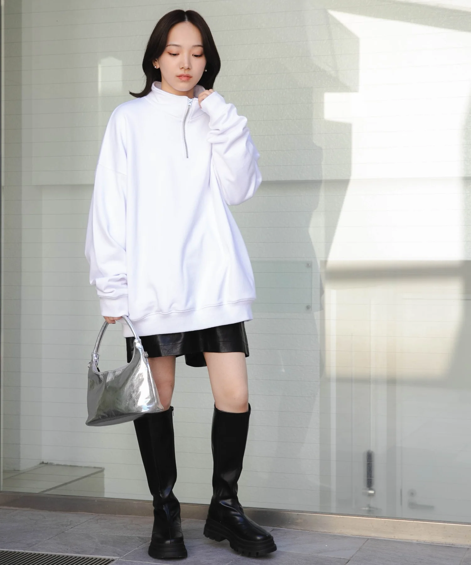 ヘビーウエイトハーフZIPワンポイントPO - Image 17
