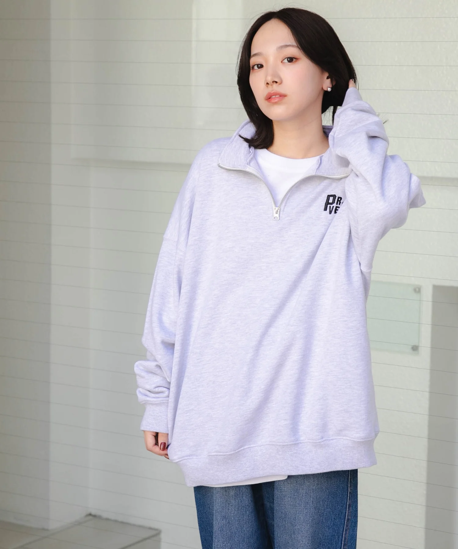 ヘビーウエイトハーフZIPワンポイントPO - Image 24