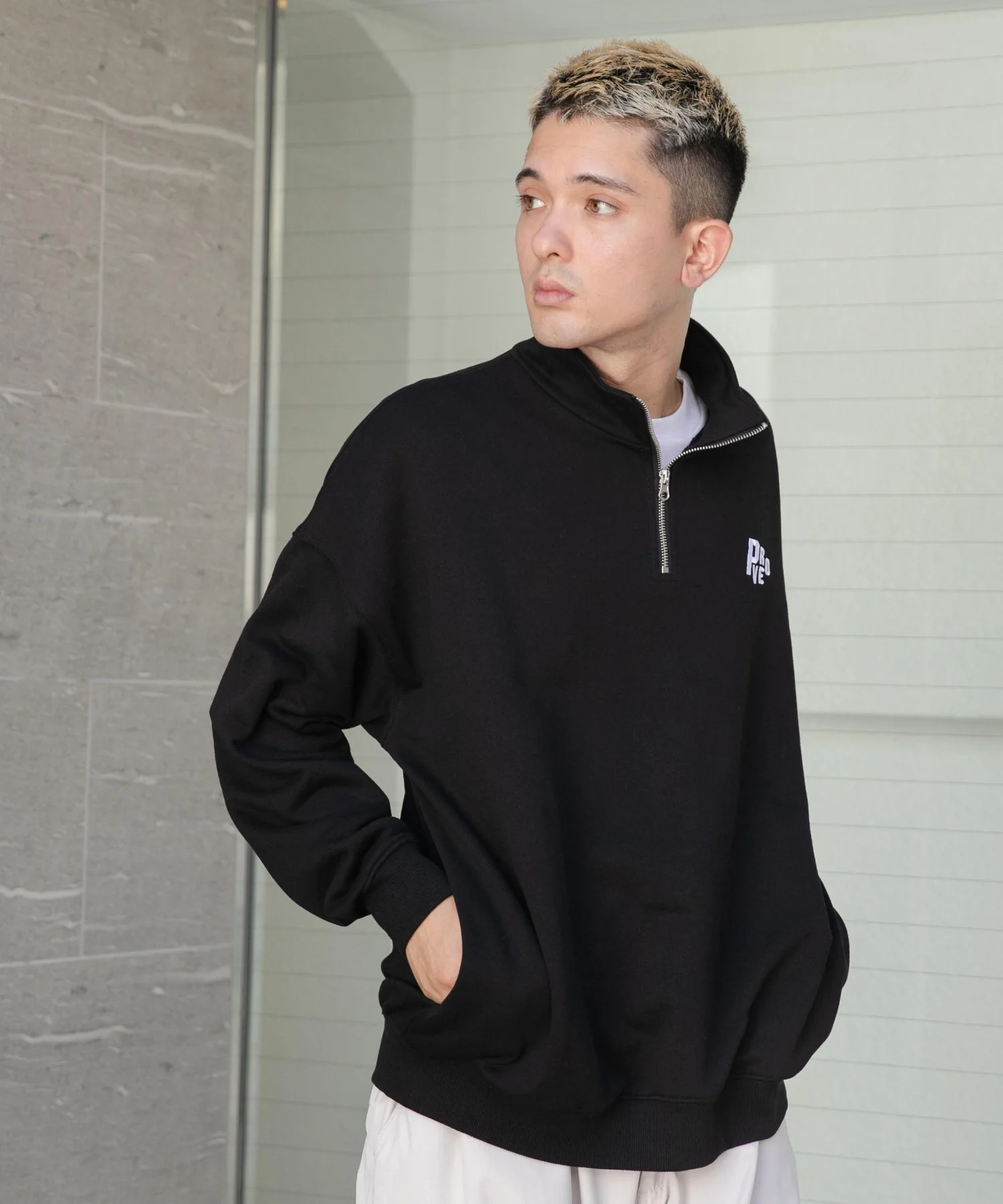 ヘビーウエイトハーフZIPワンポイントPO - Image 32