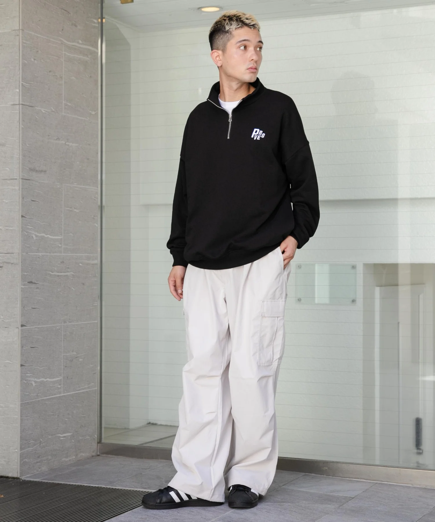 ヘビーウエイトハーフZIPワンポイントPO - Image 34