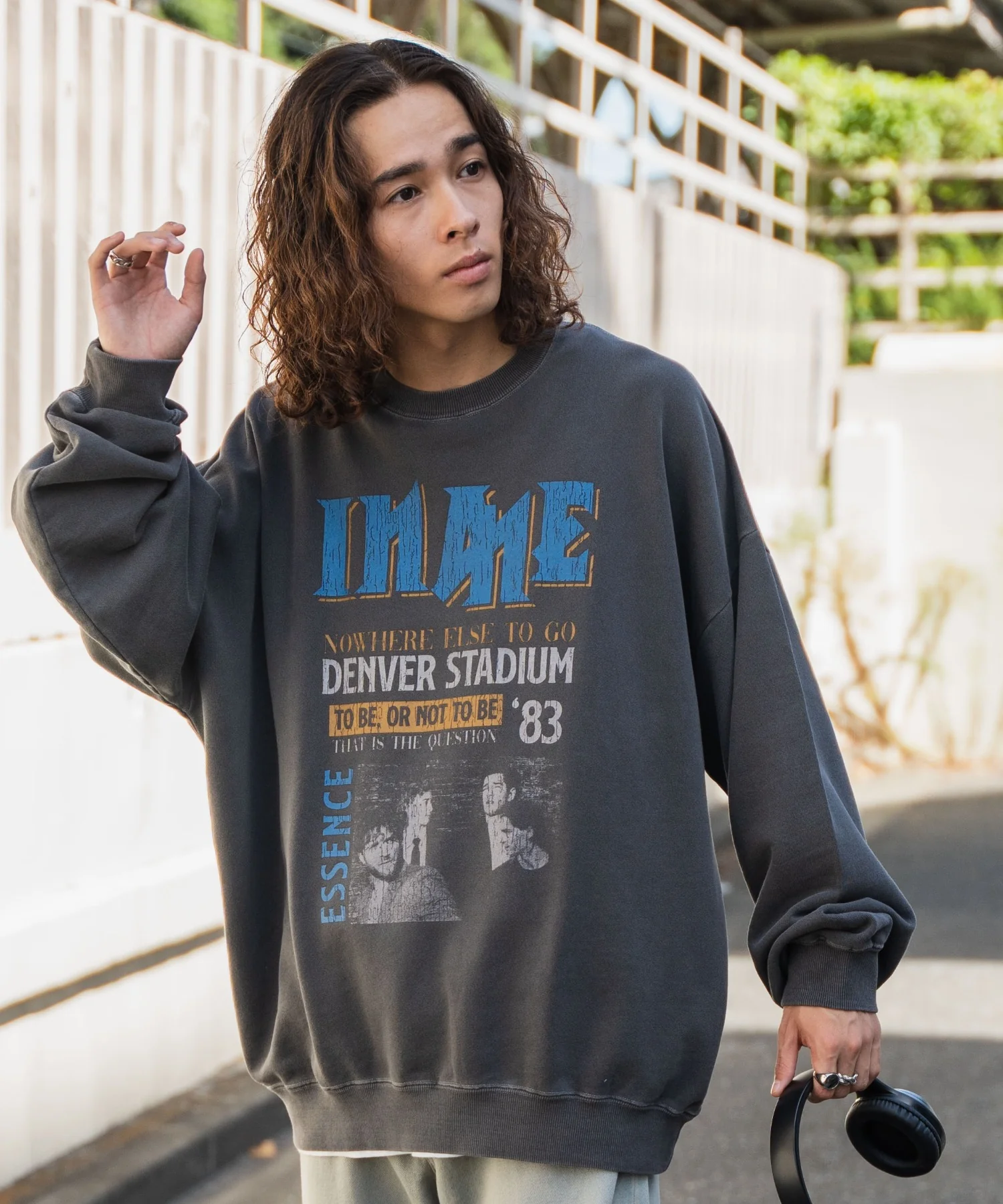 ピグメントグラフィックプルオーバー - Image 26