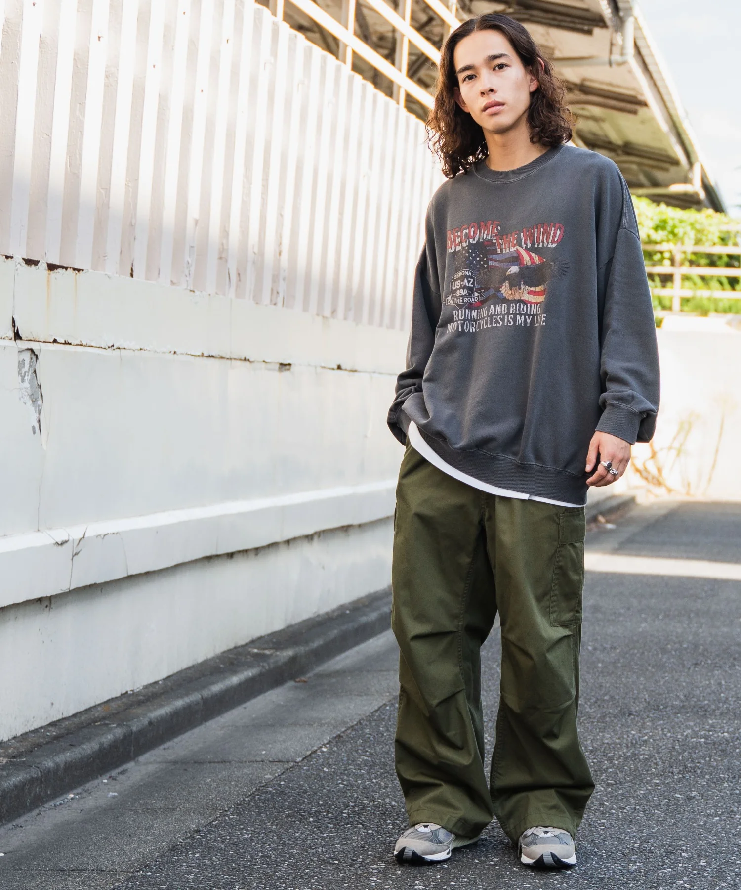 ピグメントグラフィックプルオーバー - Image 7