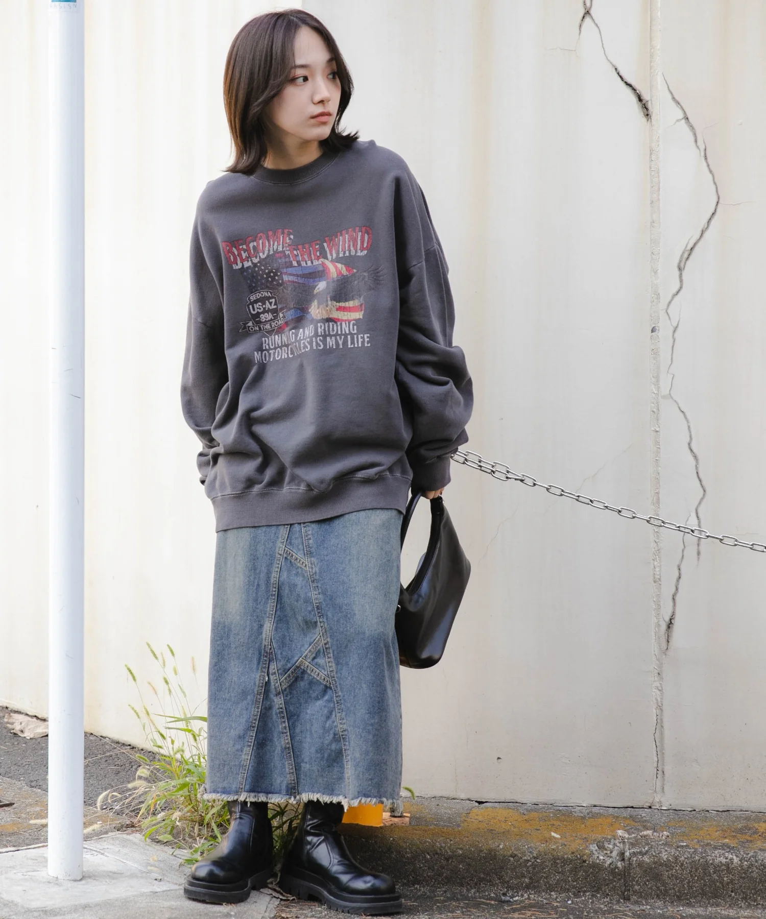 ピグメントグラフィックプルオーバー - Image 8