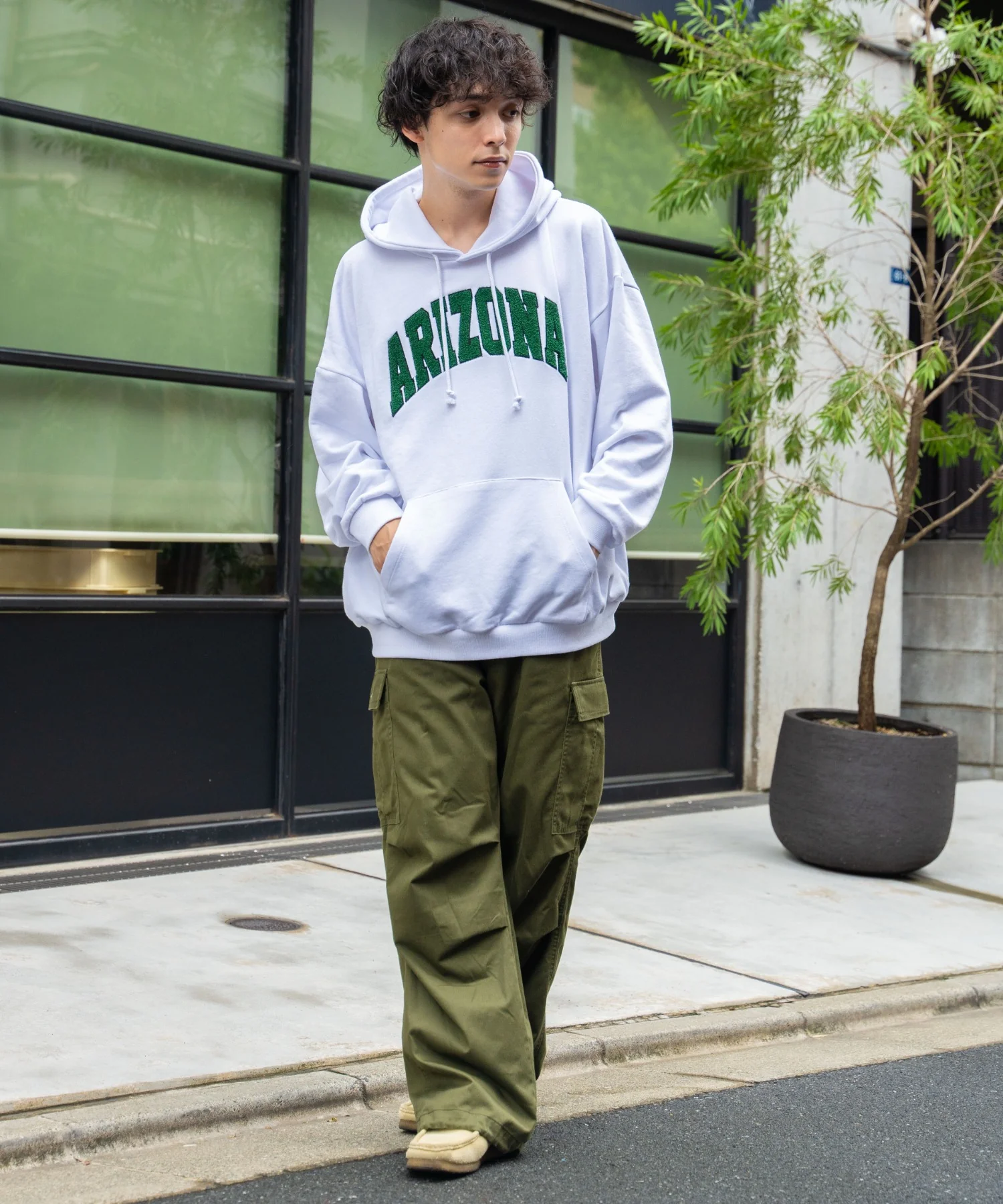 ヘビーウエイトサガラカレッジプルパーカー - Image 23