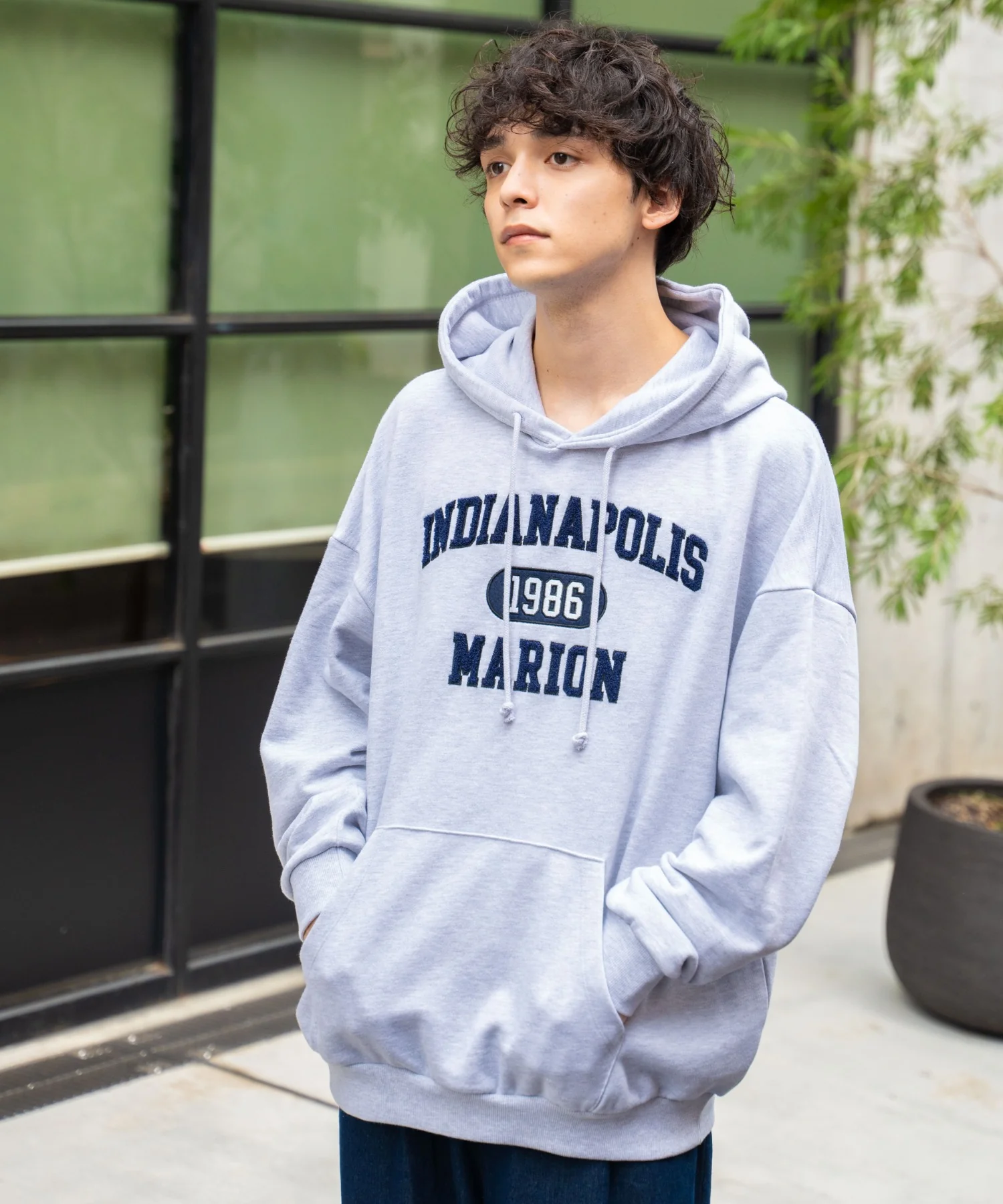 ヘビーウエイトサガラカレッジプルパーカー - Image 28