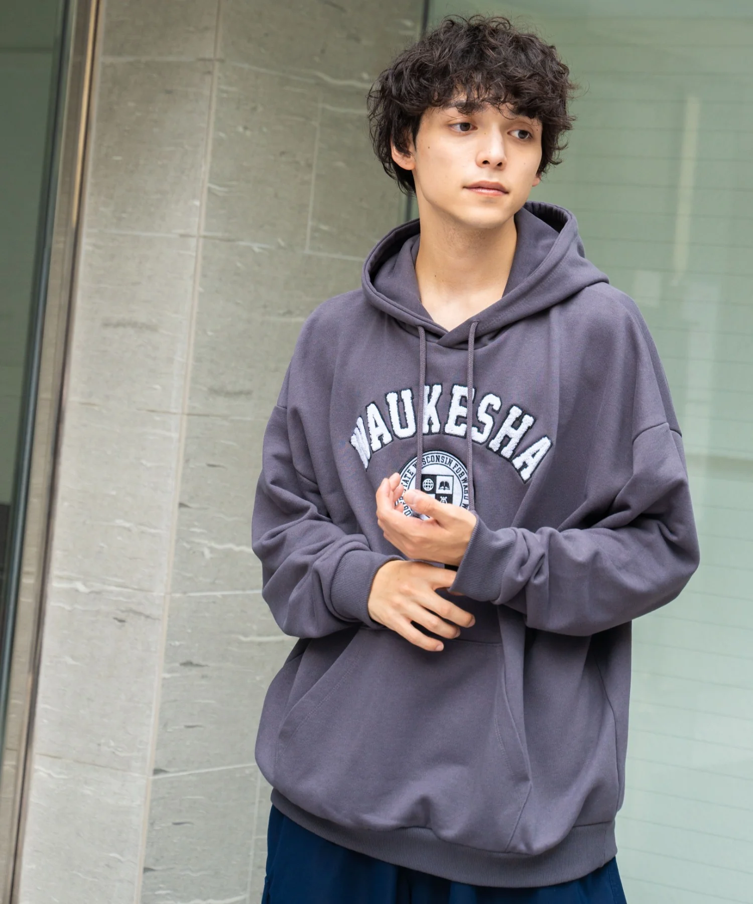 ヘビーウエイトサガラカレッジプルパーカー - Image 35