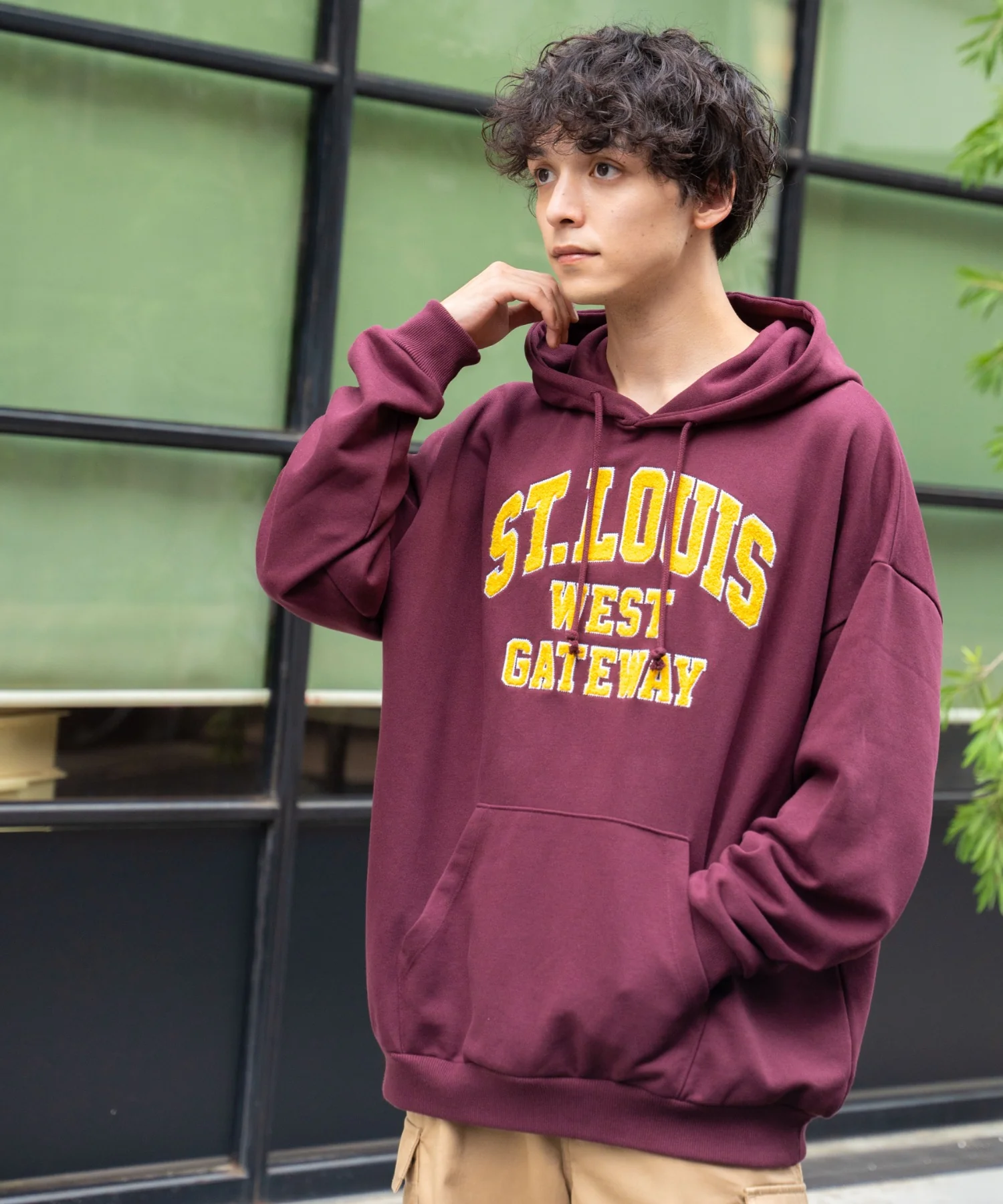 ヘビーウエイトサガラカレッジプルパーカー - Image 38