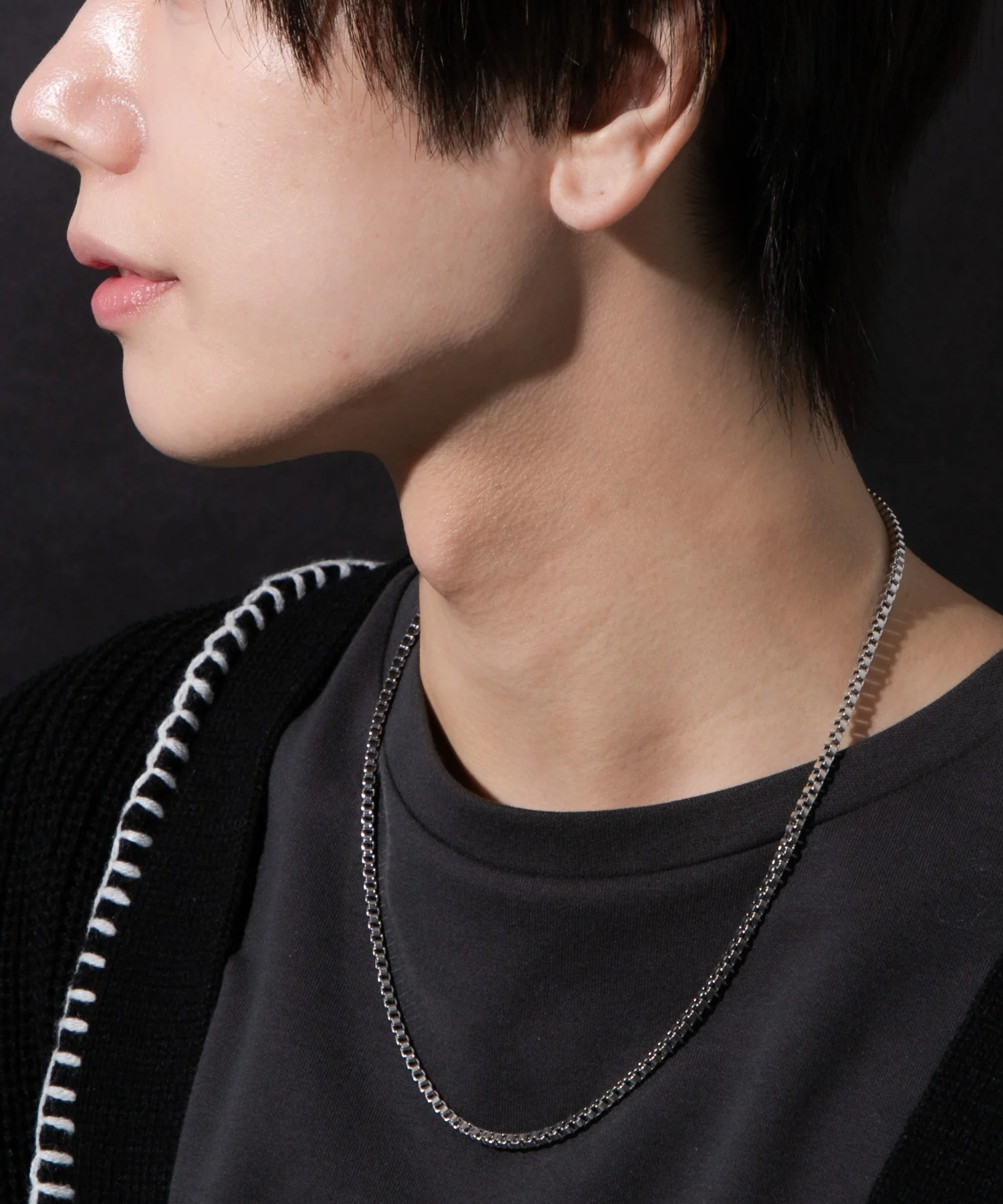 Mサージカルステンレスチェーンネックレス - Image 58