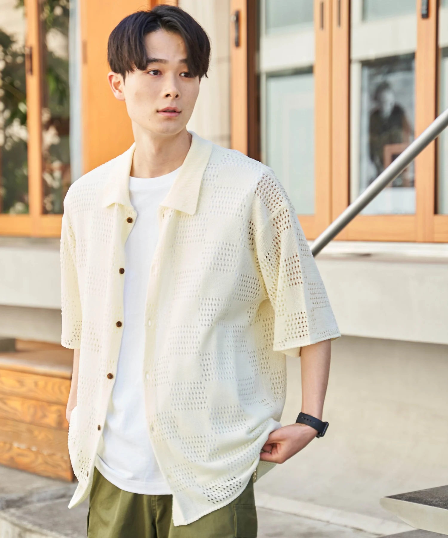 メッシュニットBIGシャツ - Image 10