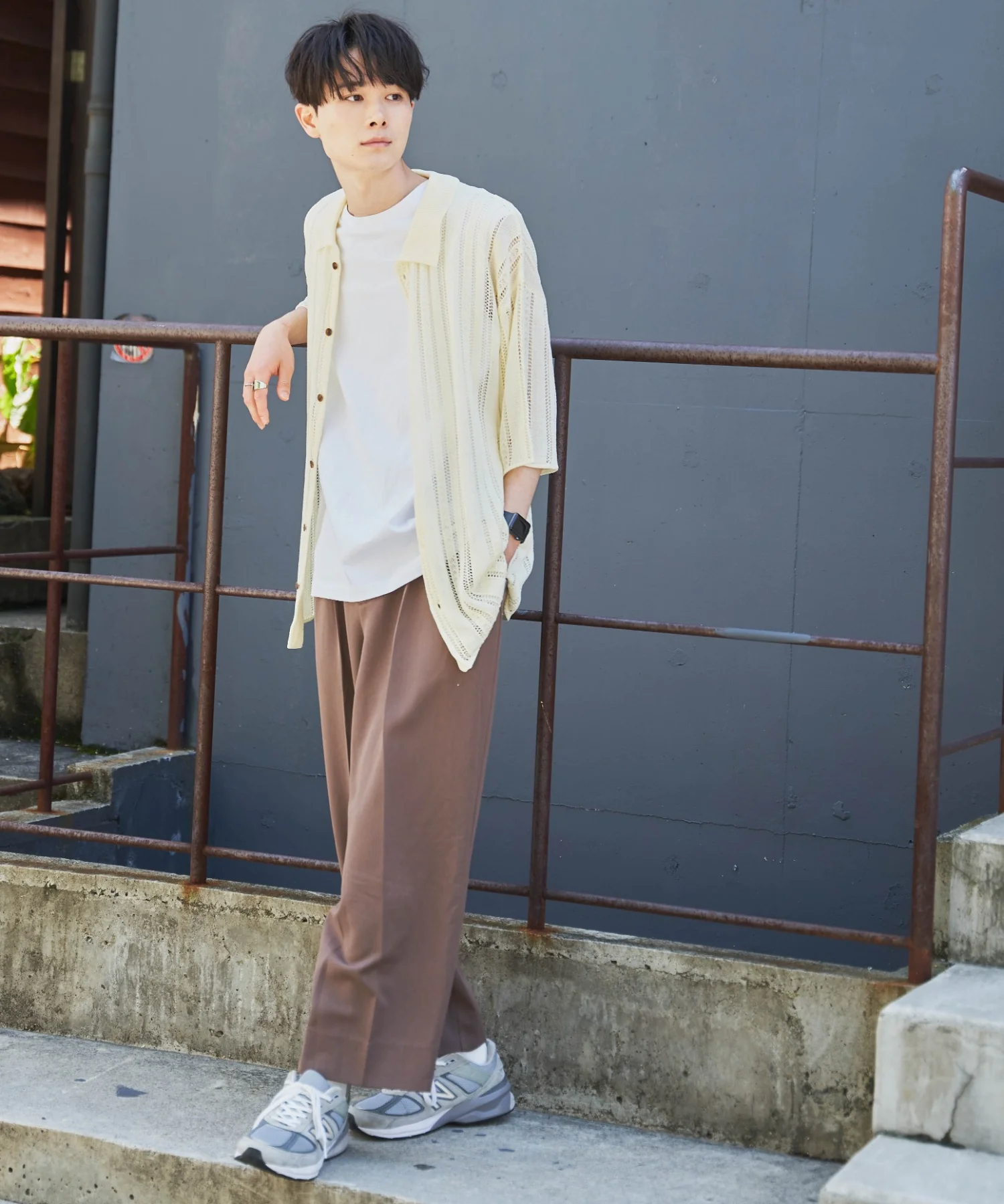 メッシュニットBIGシャツ - Image 11