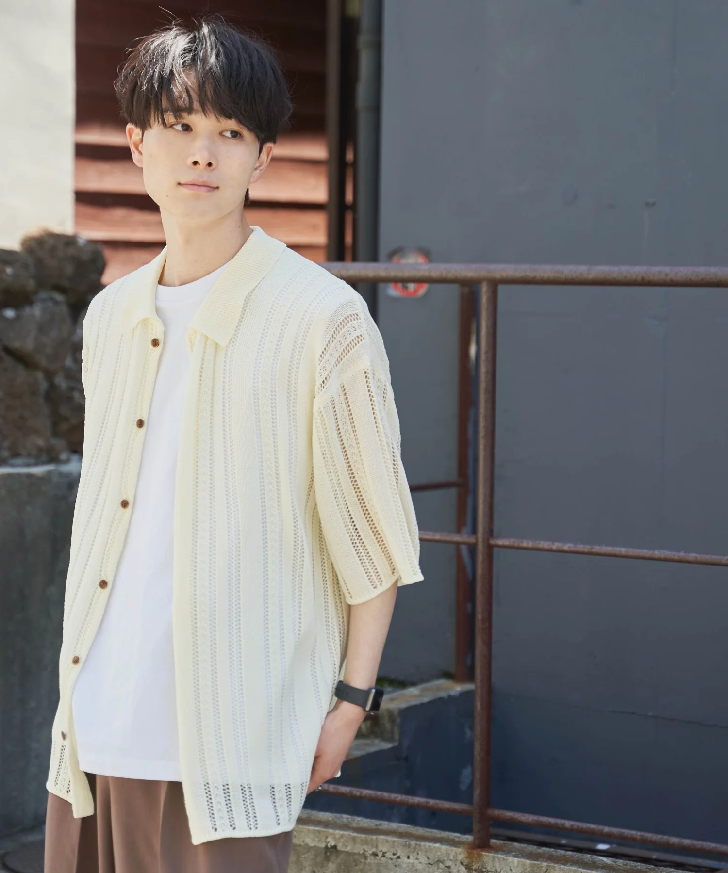 メッシュニットBIGシャツ - Image 27