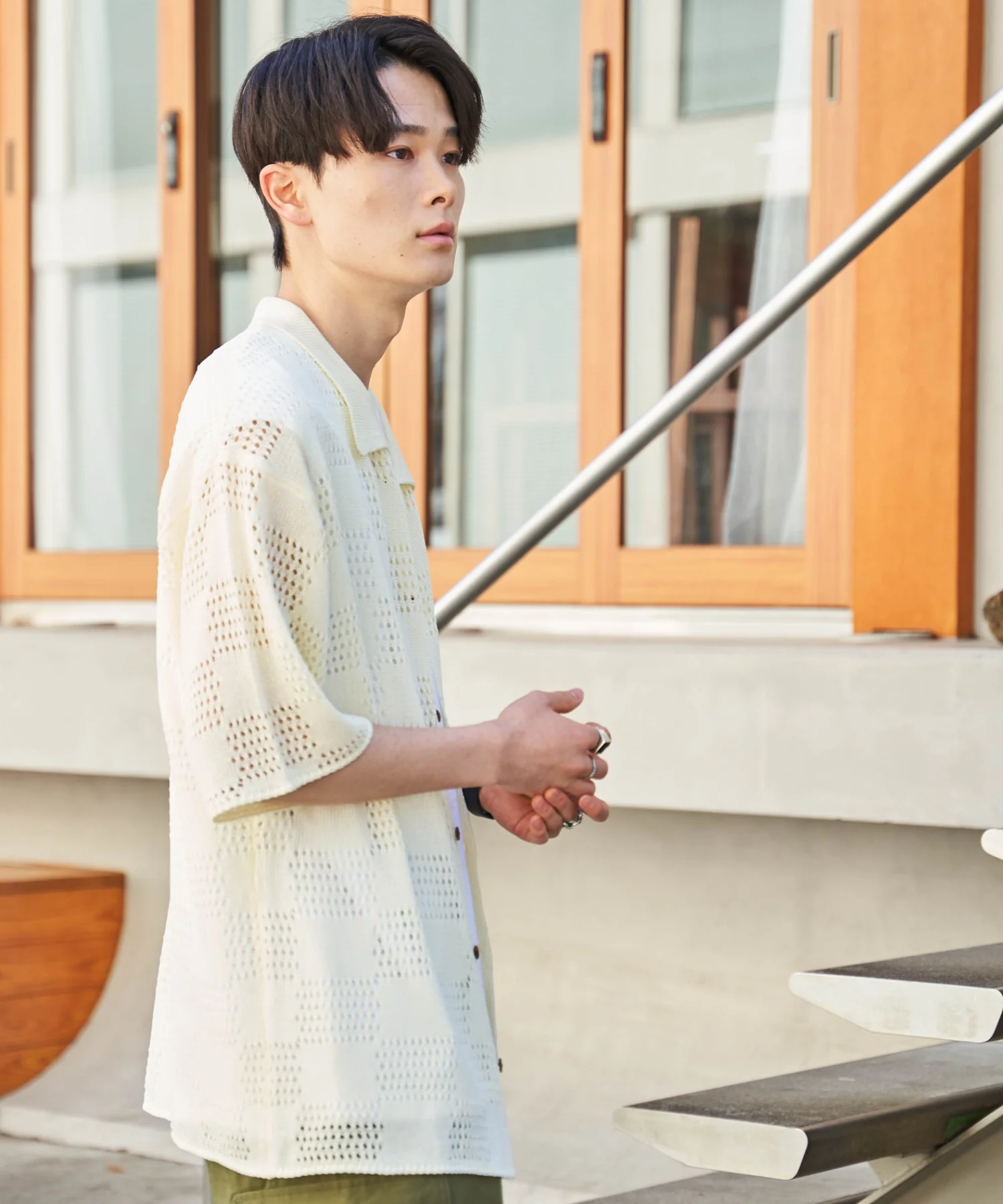 メッシュニットBIGシャツ - Image 35