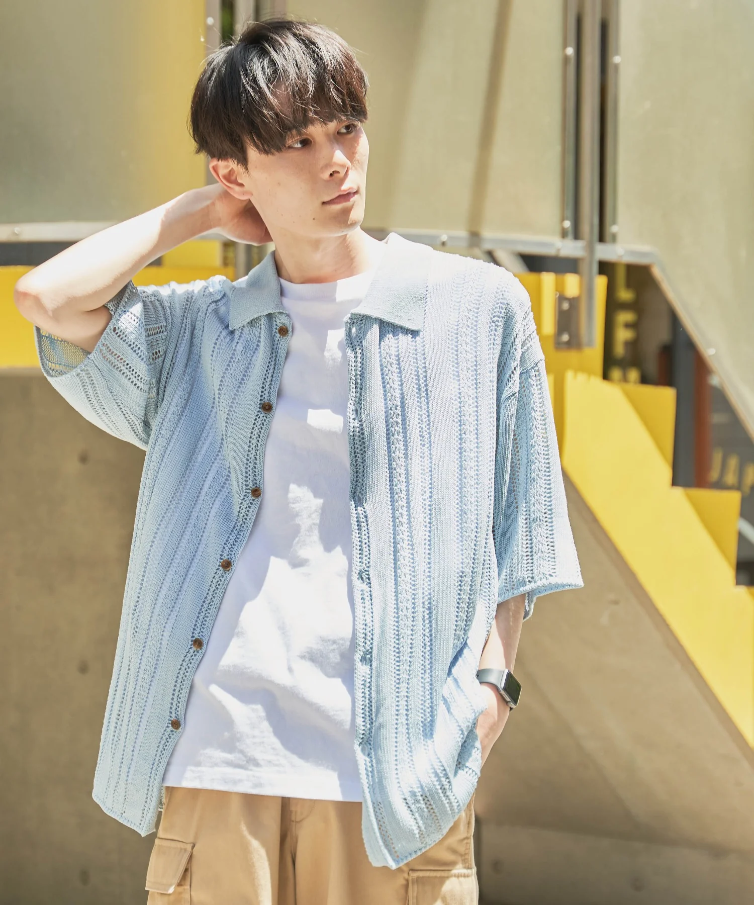 メッシュニットBIGシャツ - Image 40