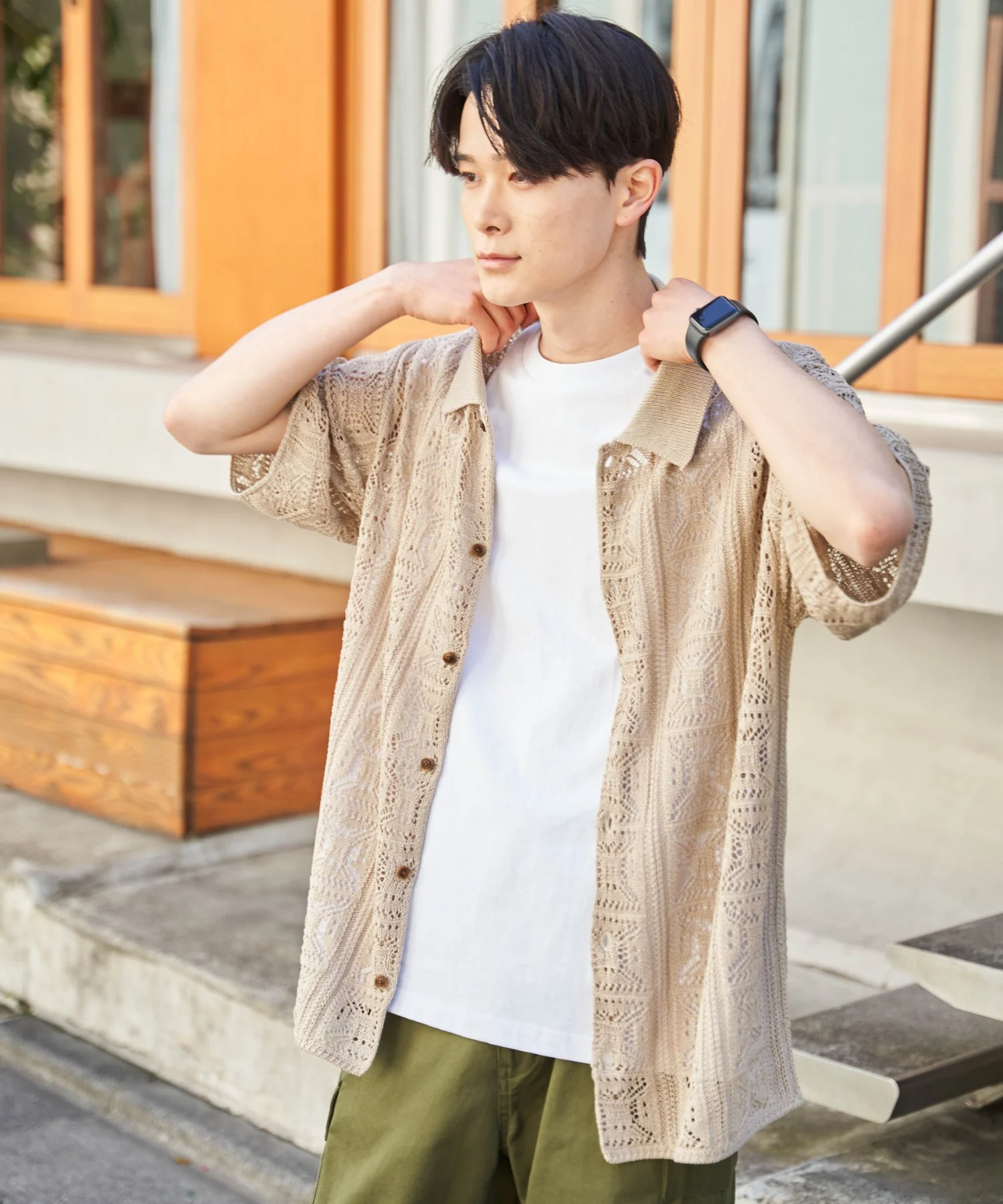 メッシュニットBIGシャツ - Image 43