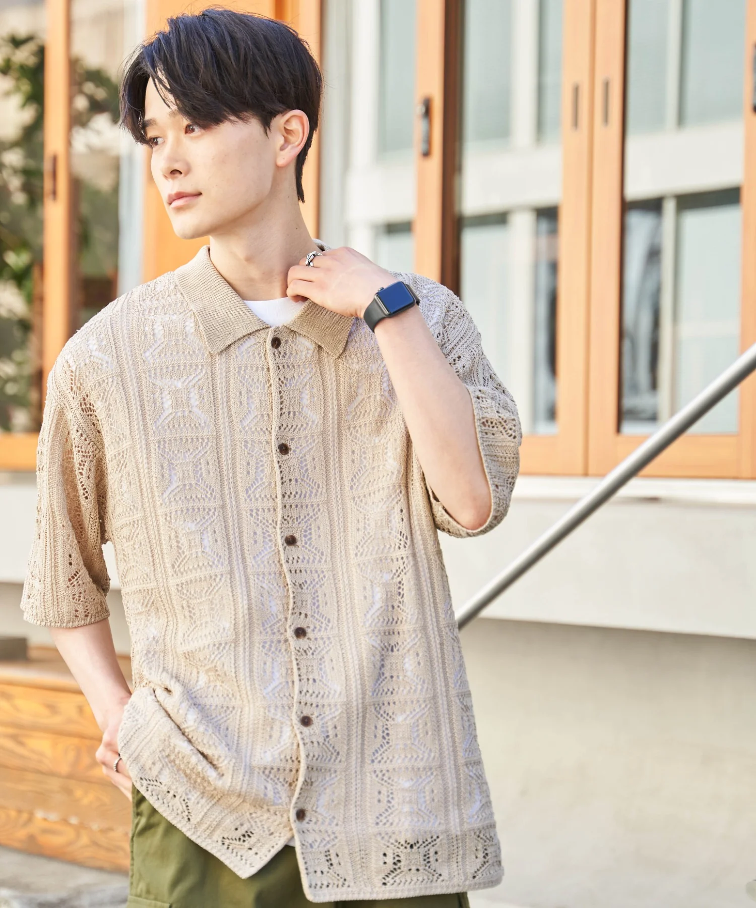メッシュニットBIGシャツ - Image 46
