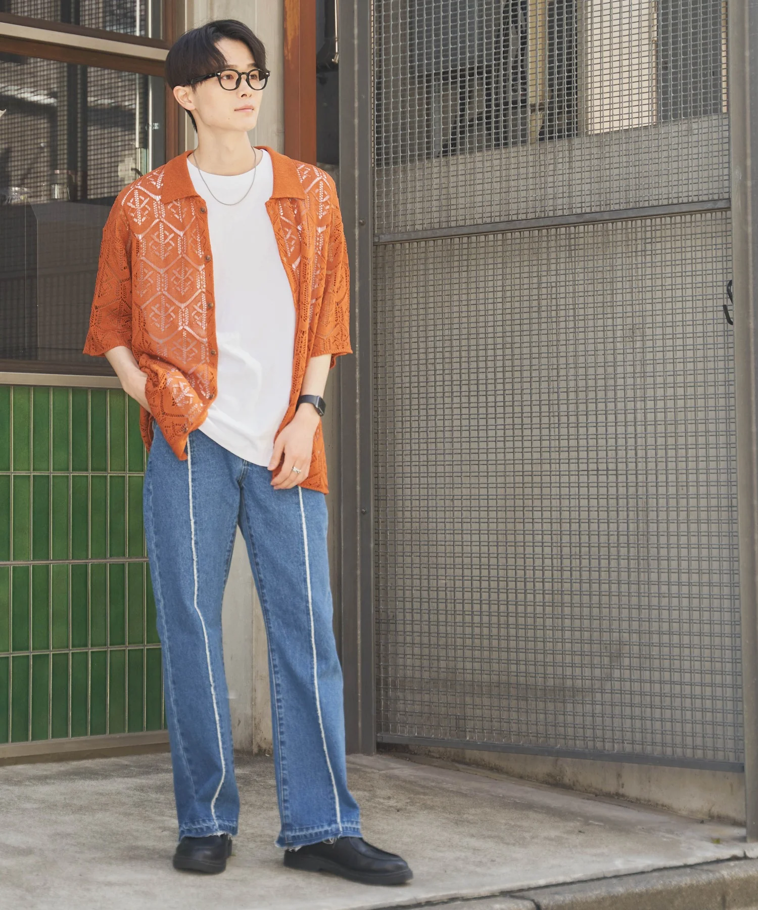 メッシュニットBIGシャツ - Image 53